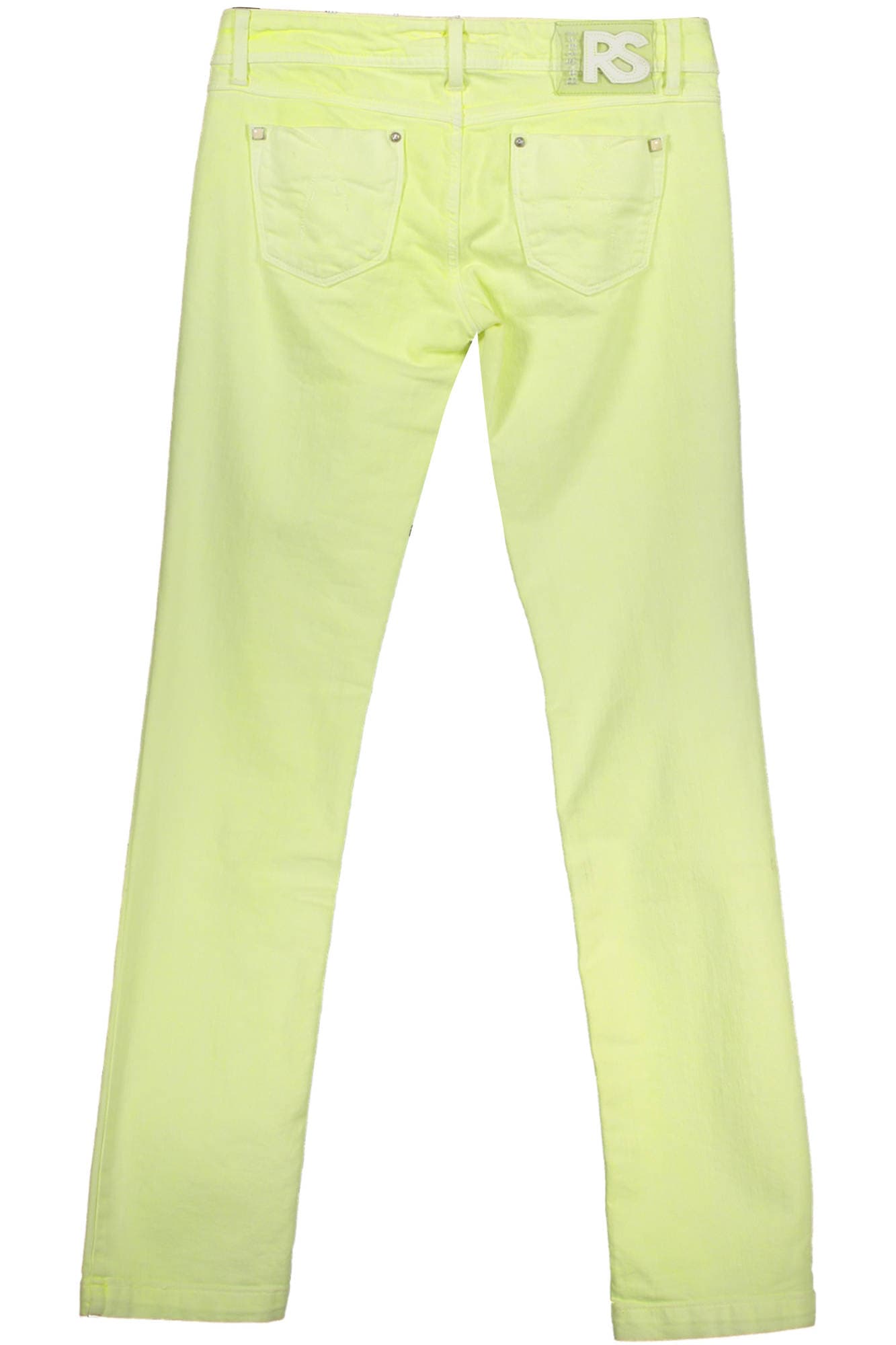 RE-START PANTALONE DONNA GIALLO - Miniatura 2