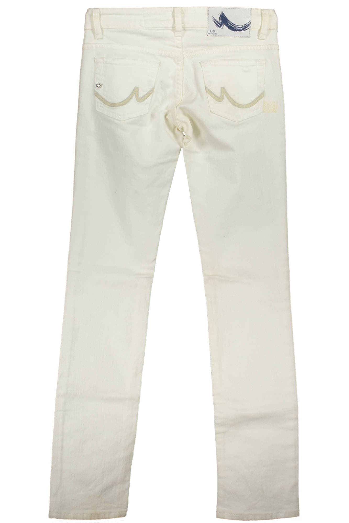 LITTLE BIG PANTALONE DONNA BIANCO - Miniatura 2
