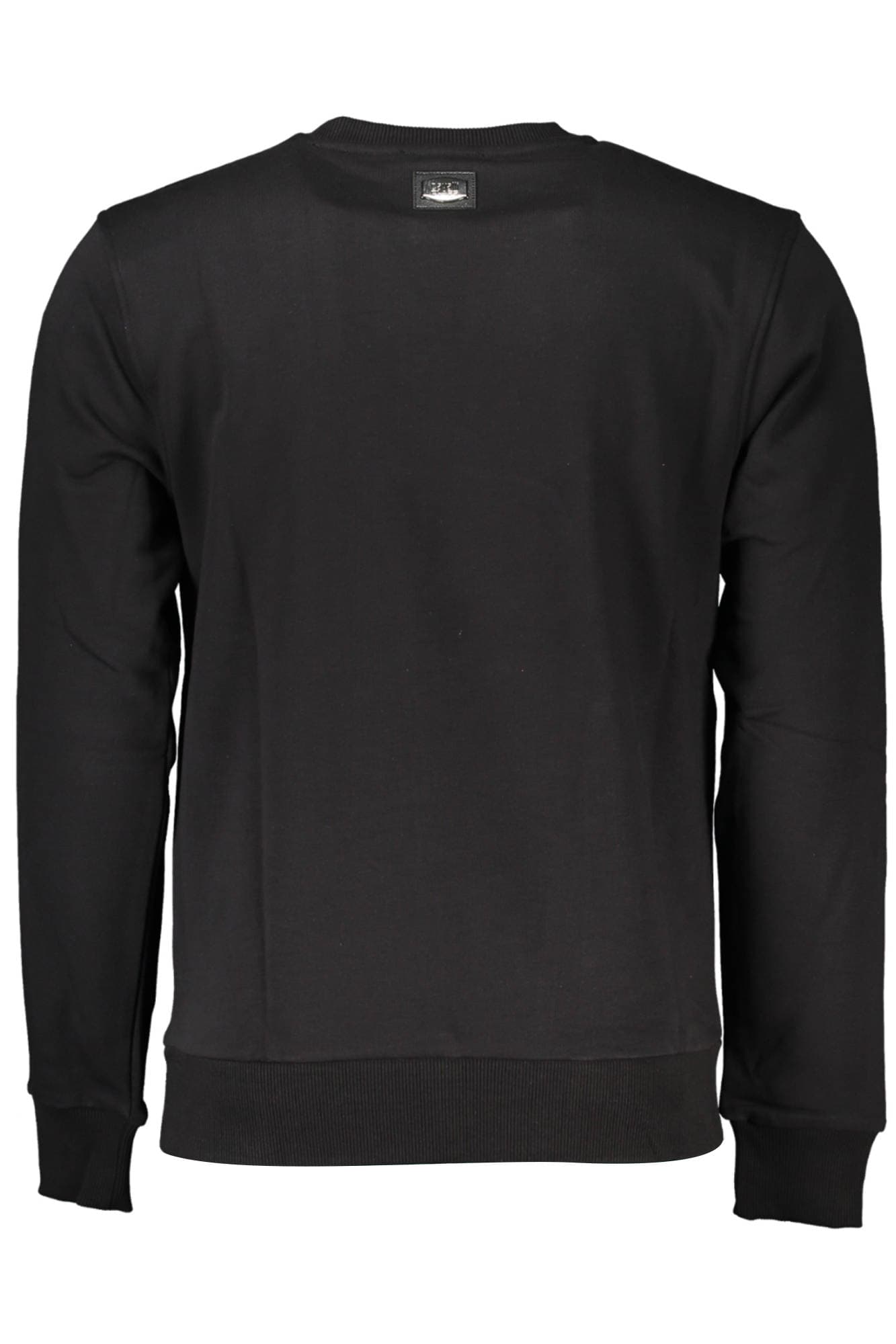 CAVALLI CLASS FELPA SENZA ZIP UOMO NERO - Miniatura 2