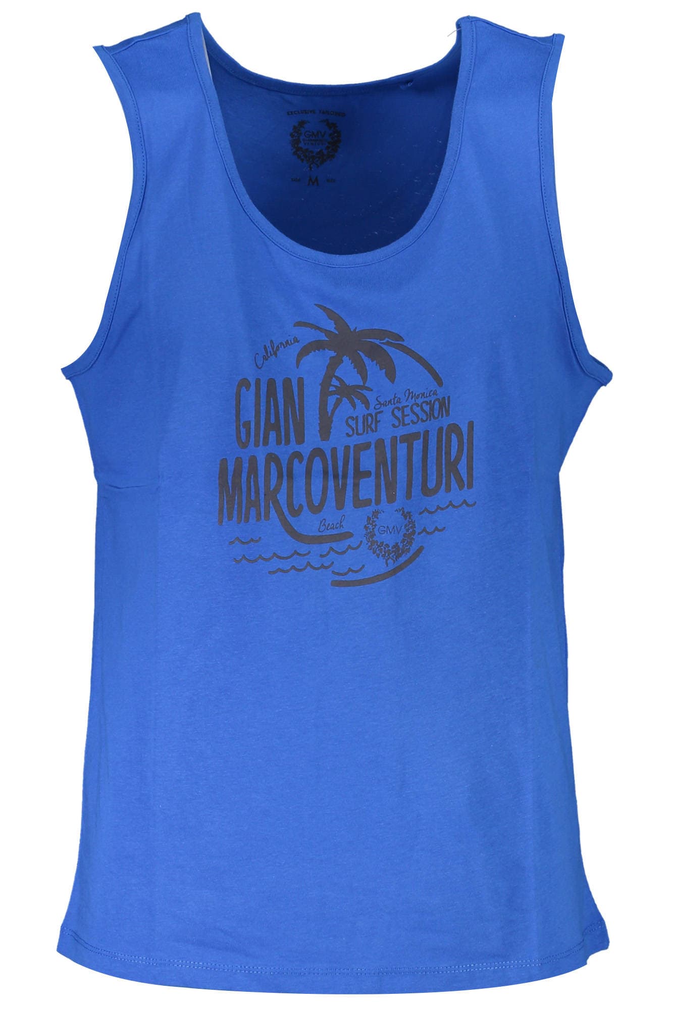 GIAN MARCO VENTURI CANOTTA UOMO BLU - Immagine principale