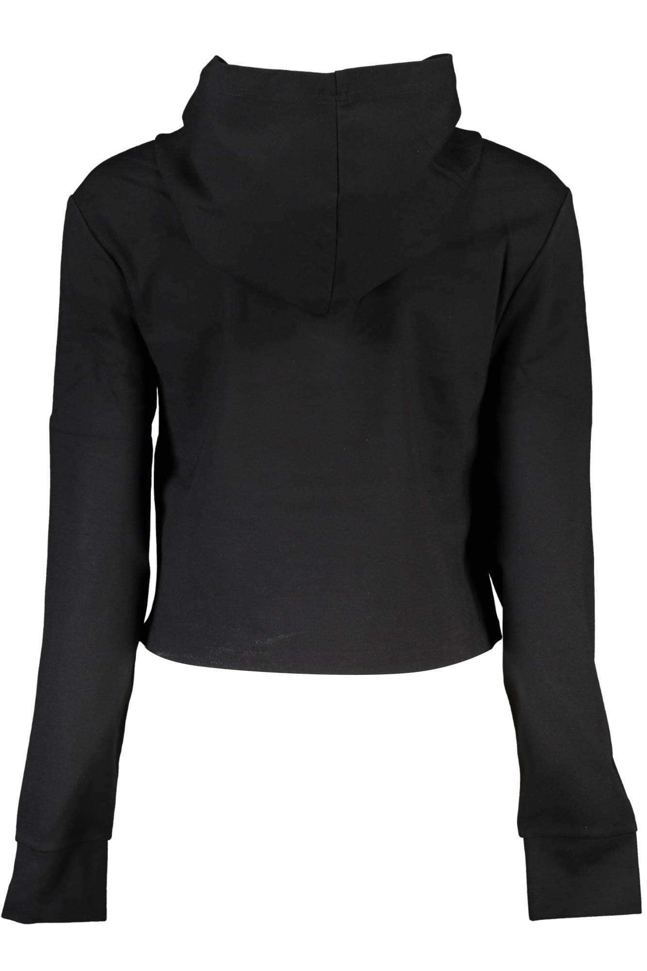 CALVIN KLEIN FELPA SENZA ZIP DONNA NERO - Miniatura 2