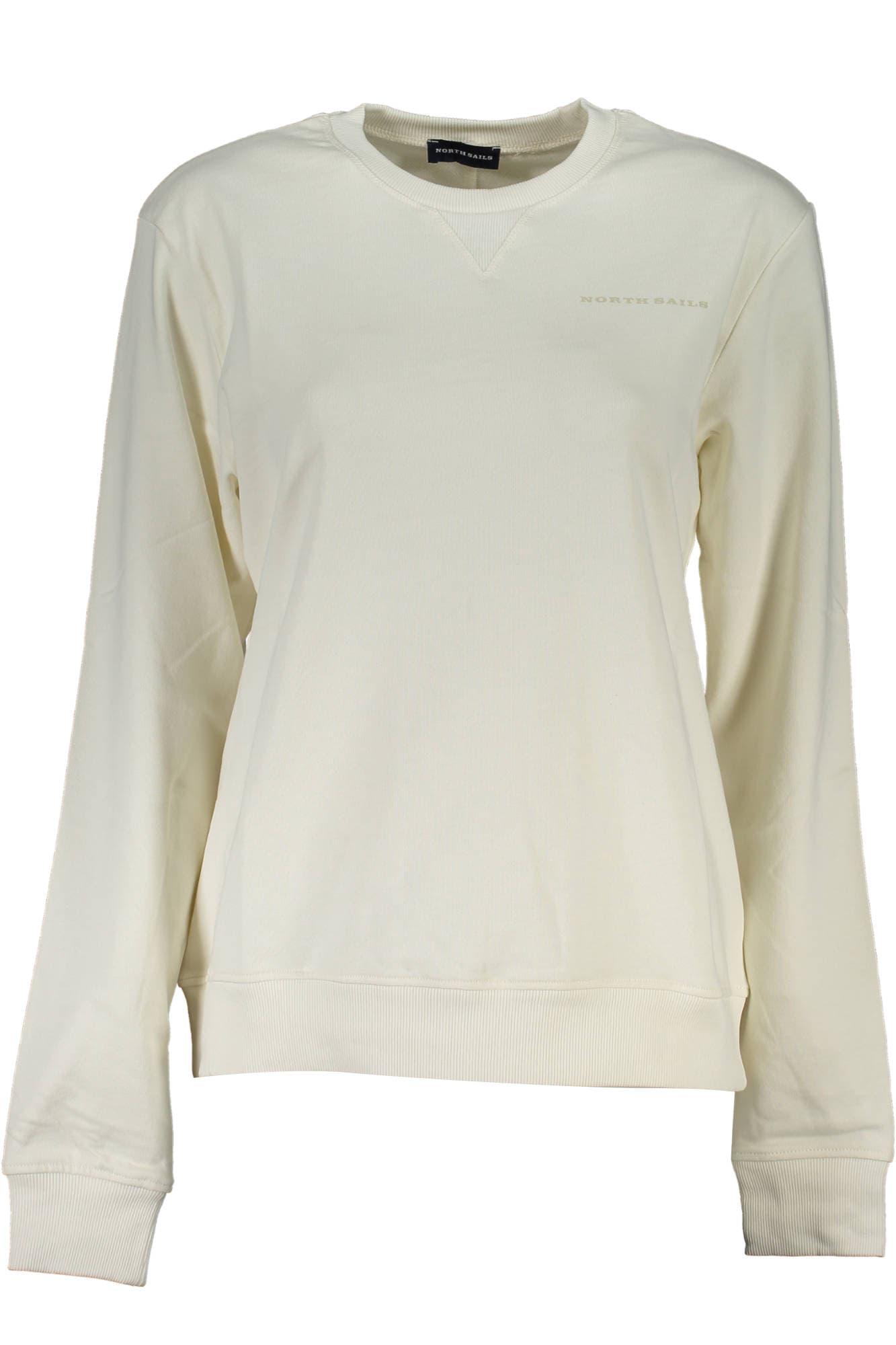 NORTH SAILS FELPA SENZA ZIP DONNA BIANCO - Immagine 1