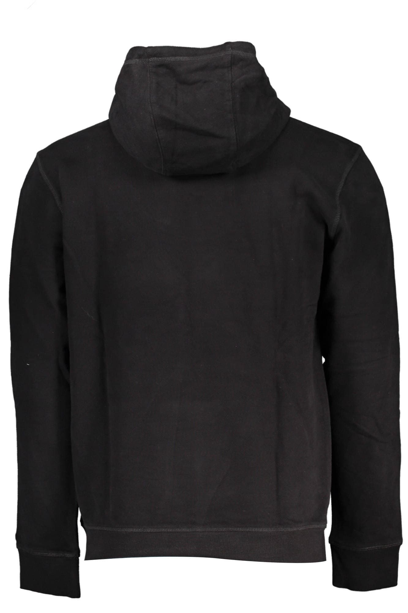 TOMMY HILFIGER FELPA SENZA ZIP UOMO NERO - Miniatura 2