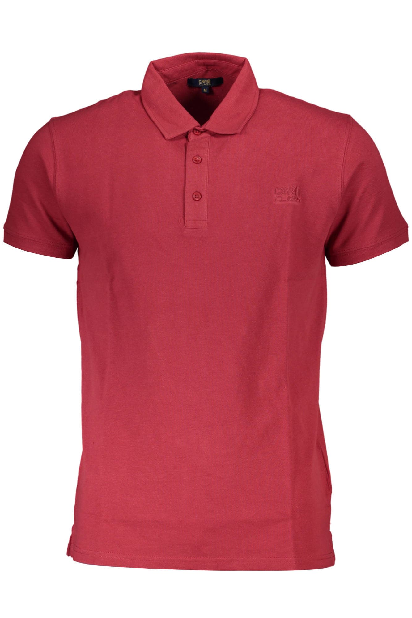 CAVALLI CLASS POLO MANICHE CORTE UOMO ROSSO - Immagine 1