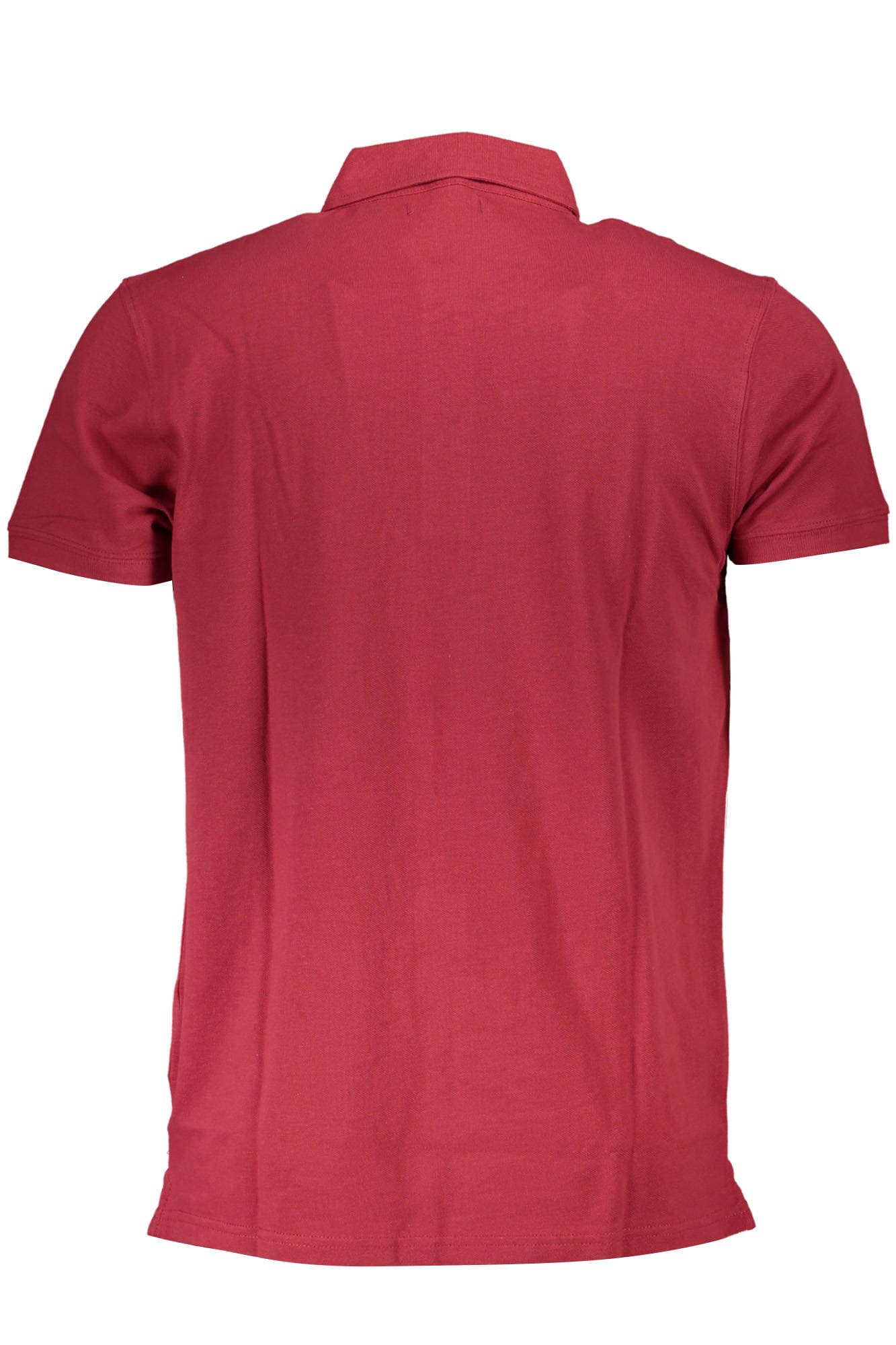 CAVALLI CLASS POLO MANICHE CORTE UOMO ROSSO - Miniatura 2