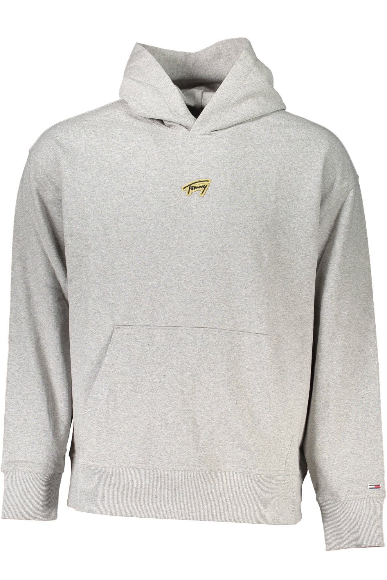 TOMMY HILFIGER FELPA SENZA ZIP UOMO GRIGIO - Immagine 1