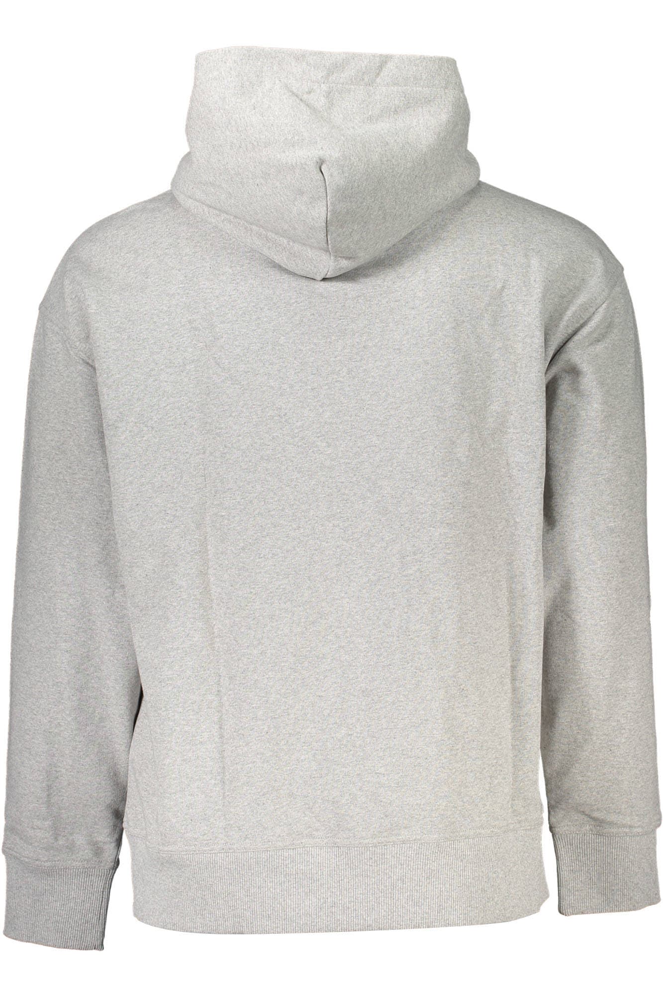 TOMMY HILFIGER FELPA SENZA ZIP UOMO GRIGIO - Miniatura 2