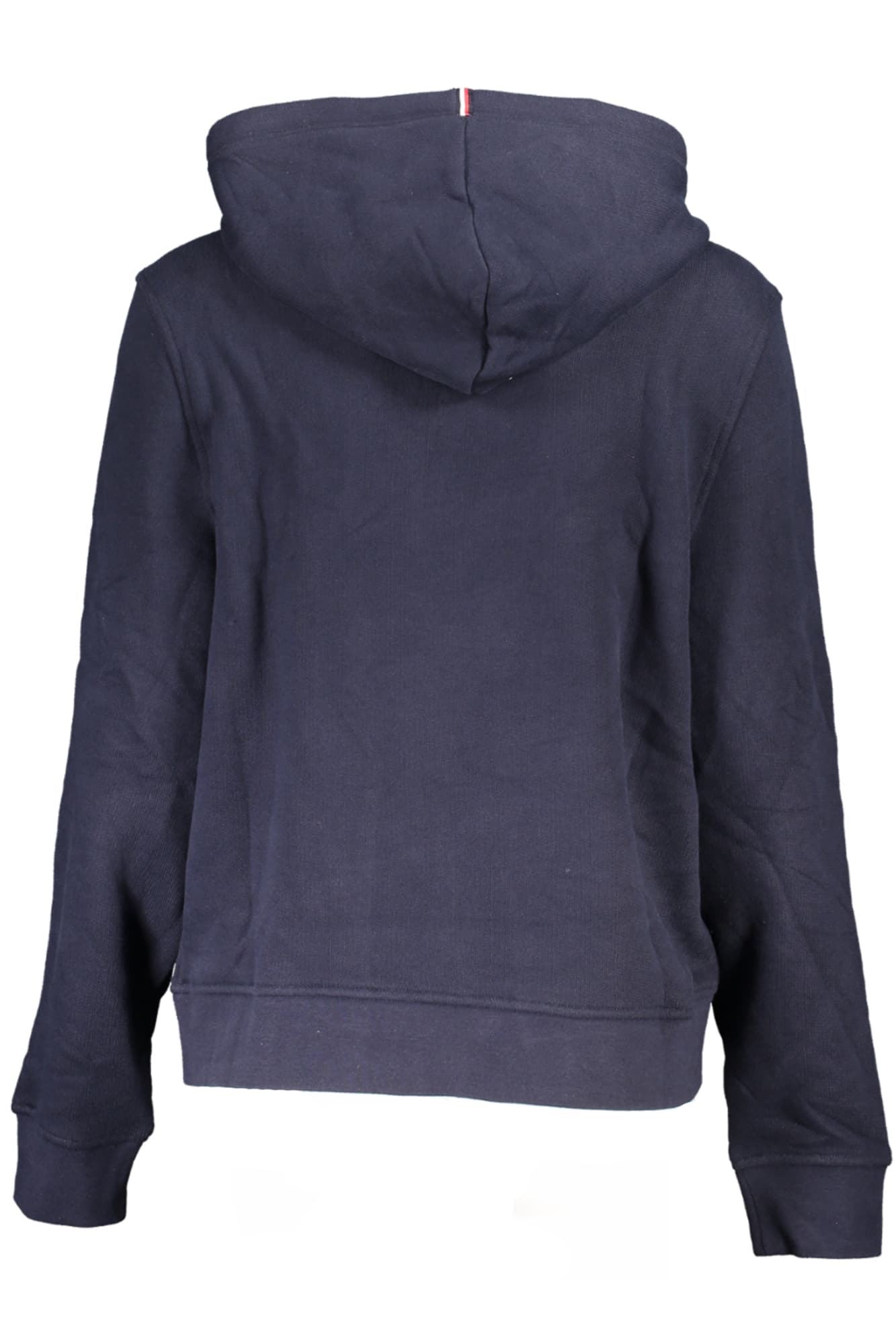 TOMMY HILFIGER FELPA SENZA ZIP DONNA BLU - Miniatura 2