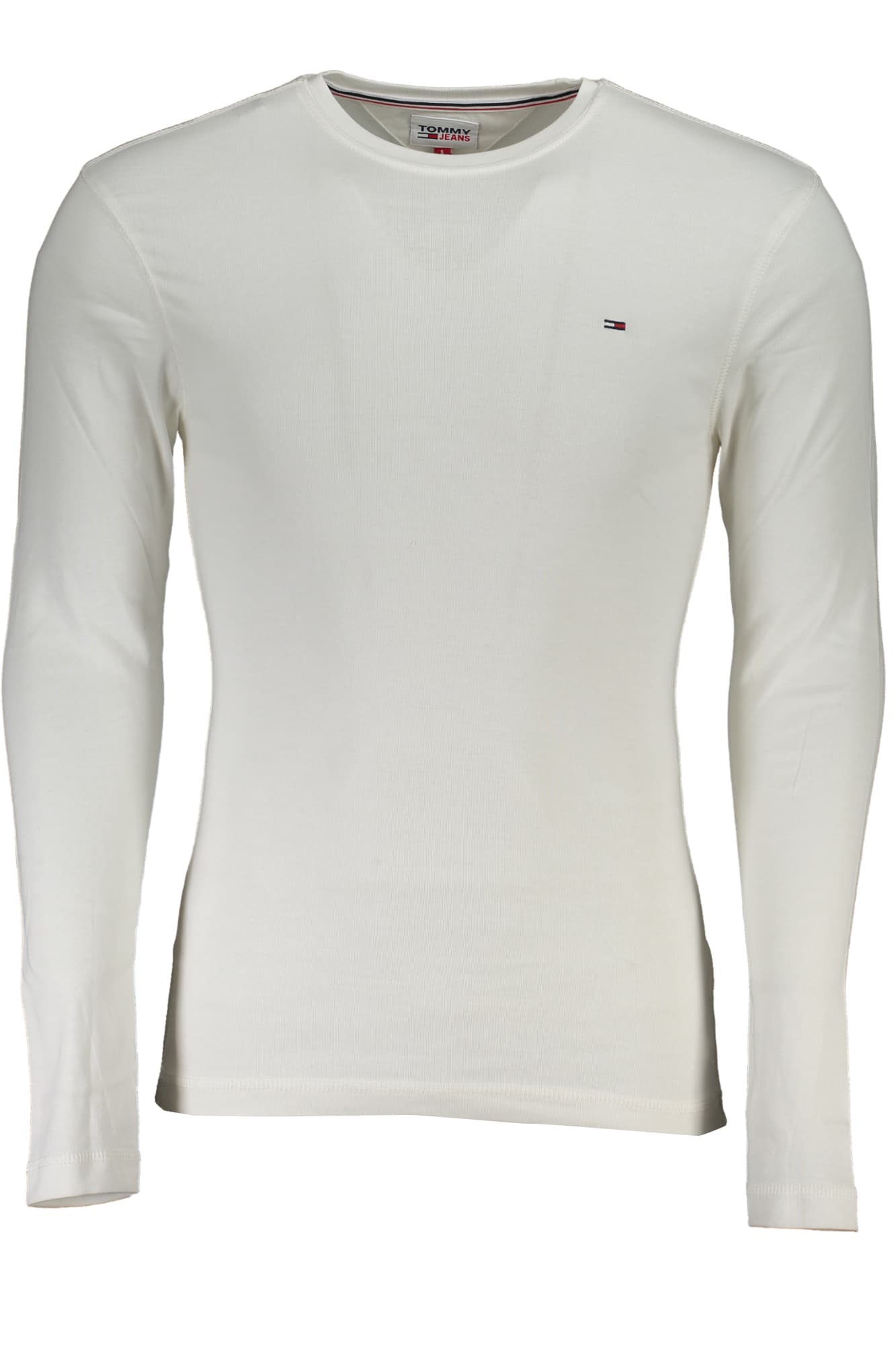 TOMMY HILFIGER T-SHIRT MANICHE LUNGHE UOMO BIANCO - Immagine principale