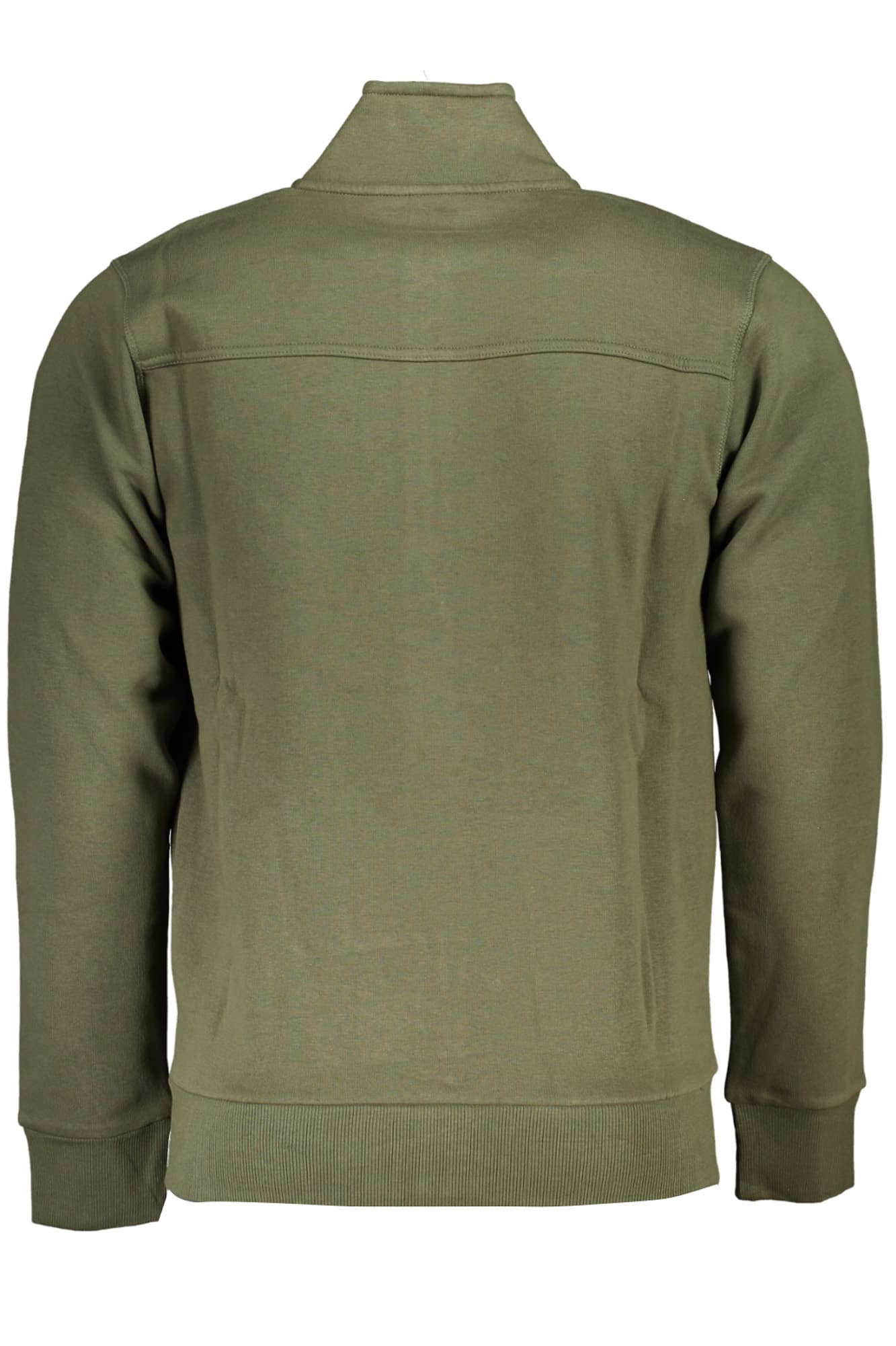 U.S. GRAND FELPA CON ZIP UOMO VERDE - Miniatura 2