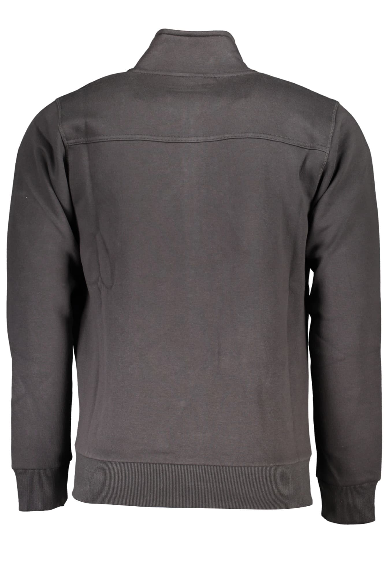 U.S. GRAND FELPA CON ZIP UOMO GRIGIO - Miniatura 2