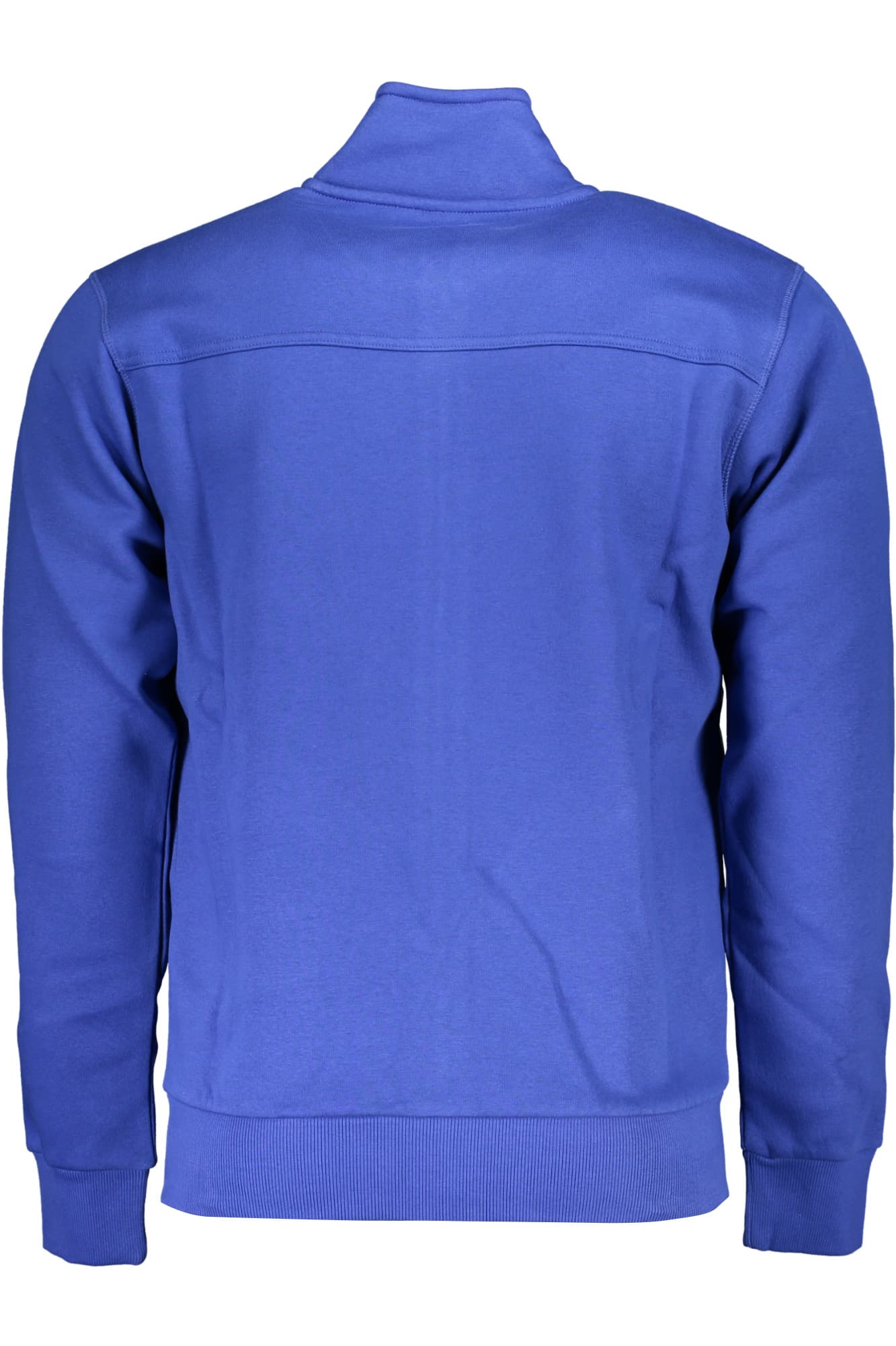 U.S. GRAND FELPA CON ZIP UOMO BLU - Miniatura 2