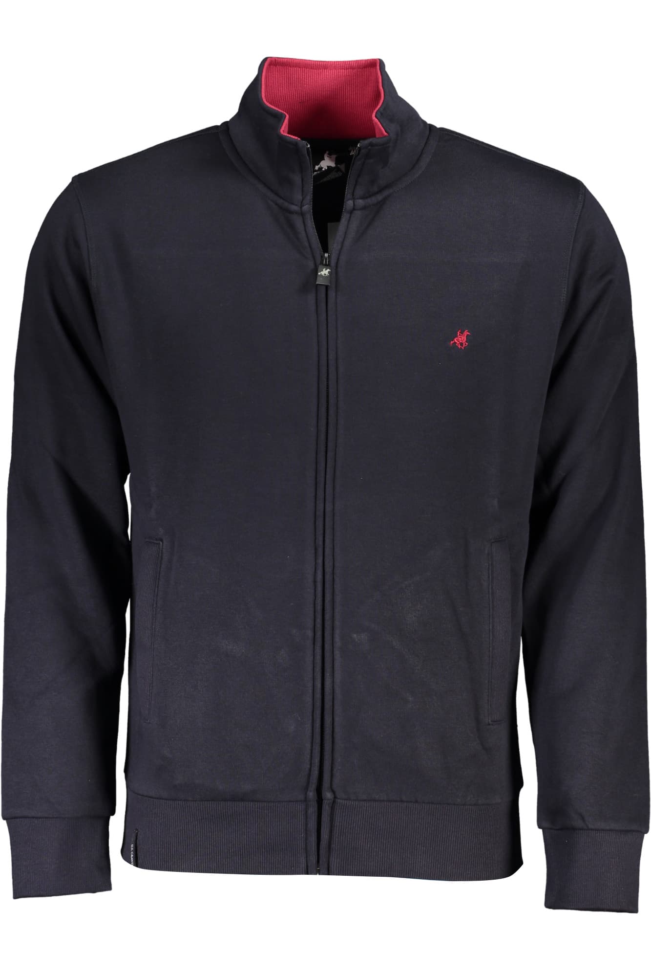 U.S. GRAND FELPA CON ZIP UOMO BLU - Immagine principale