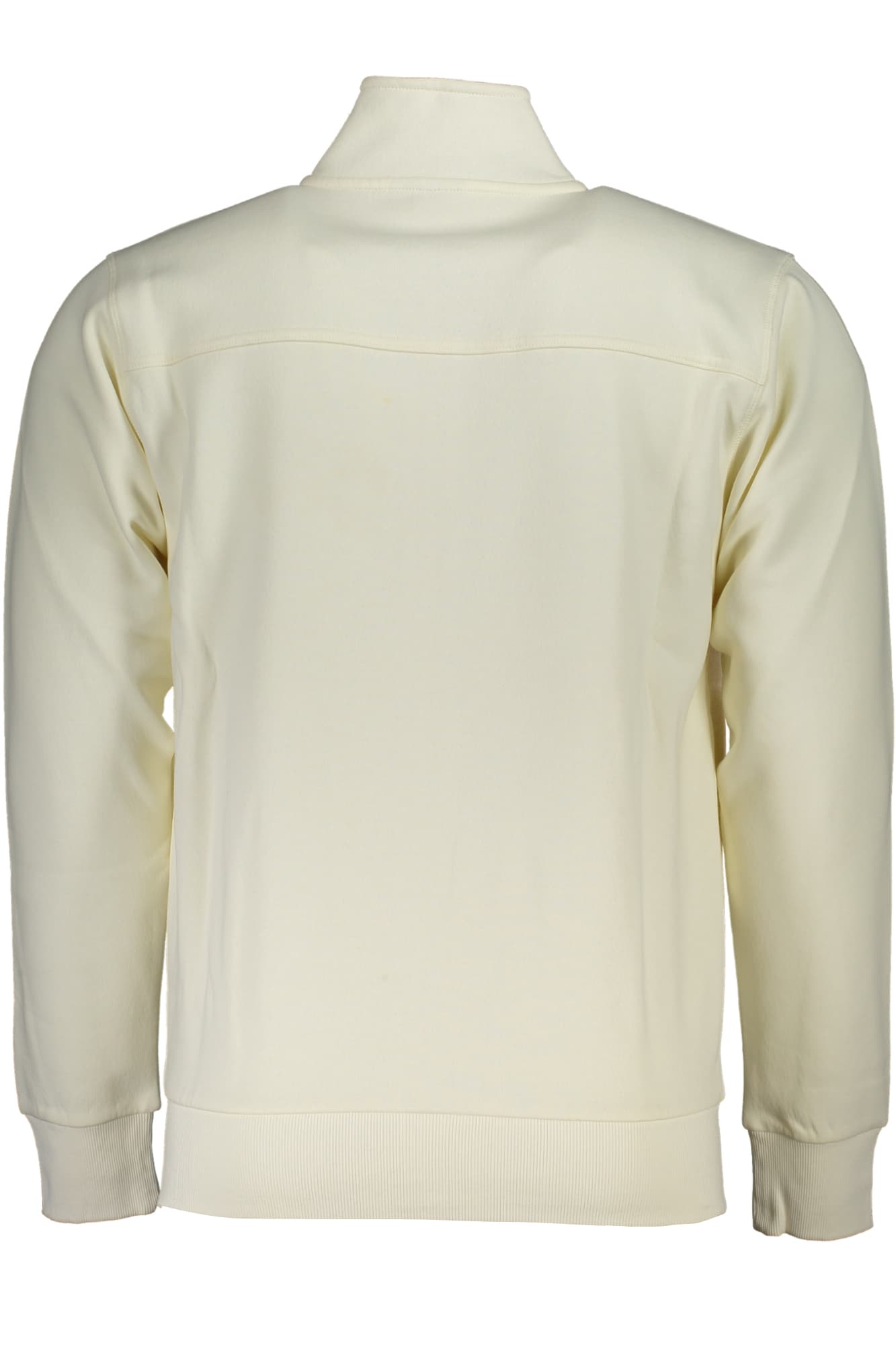 U.S. GRAND FELPA CON ZIP UOMO BIANCO - Miniatura 2
