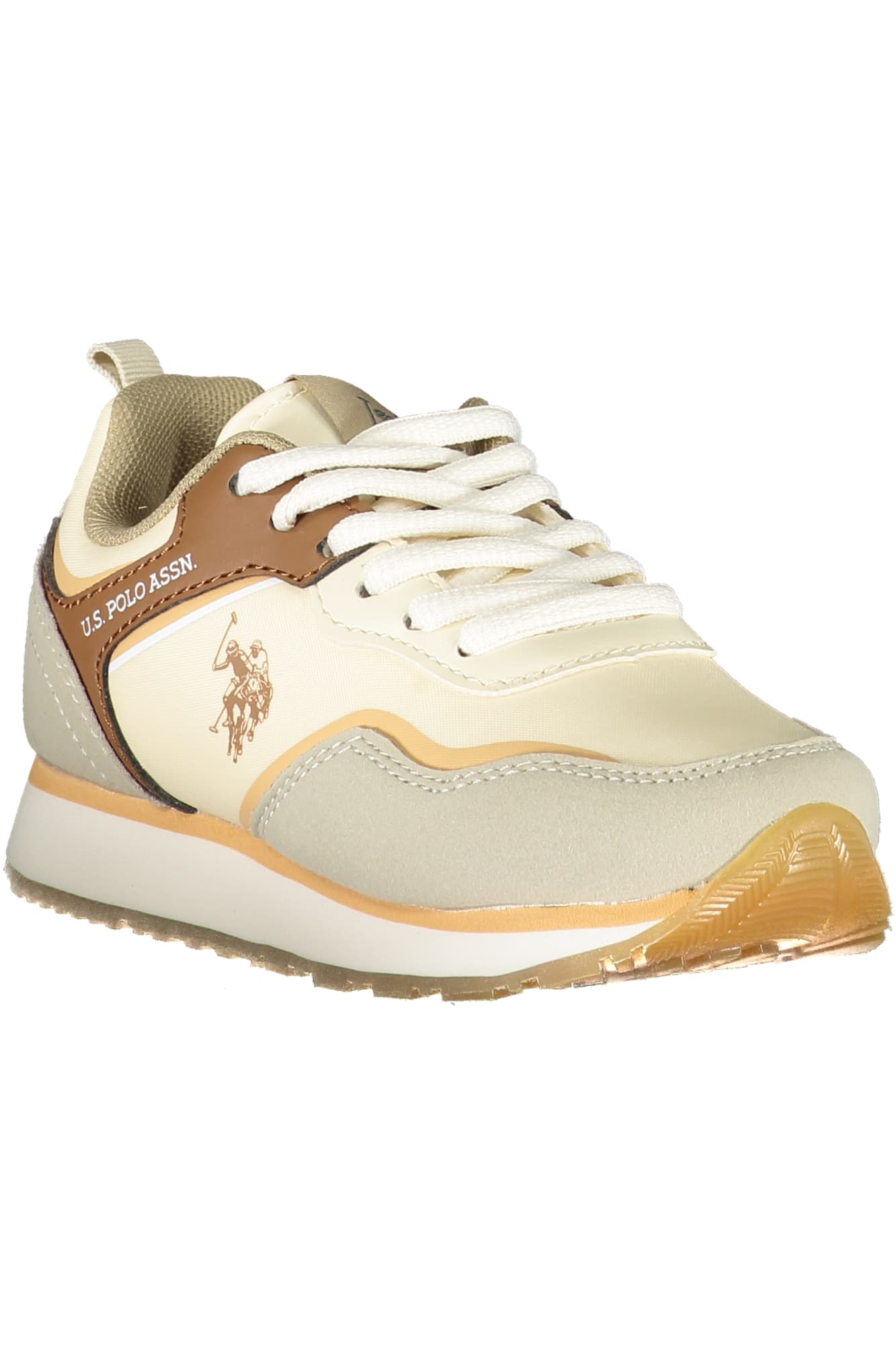 U.S. POLO ASSN. CALZATURA SPORTIVA BAMBINO BEIGE - Miniatura 2