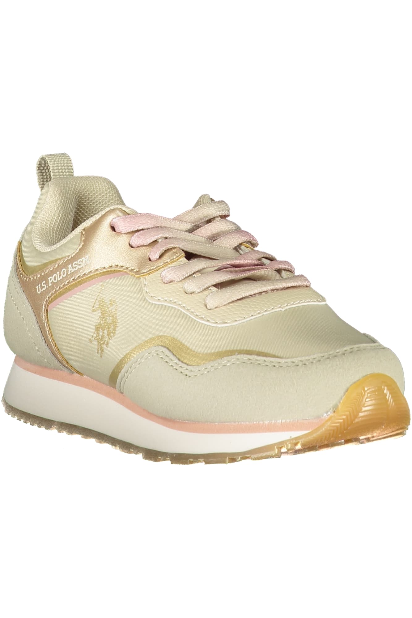U.S. POLO ASSN. CALZATURA SPORTIVA BAMBINO BEIGE - Miniatura 3