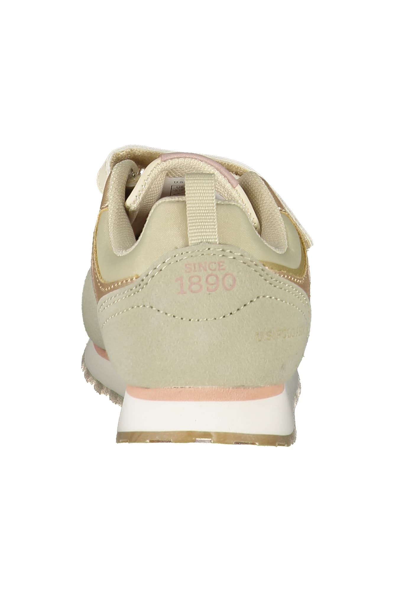 U.S. POLO ASSN. CALZATURA SPORTIVA BAMBINO BEIGE - Miniatura 3