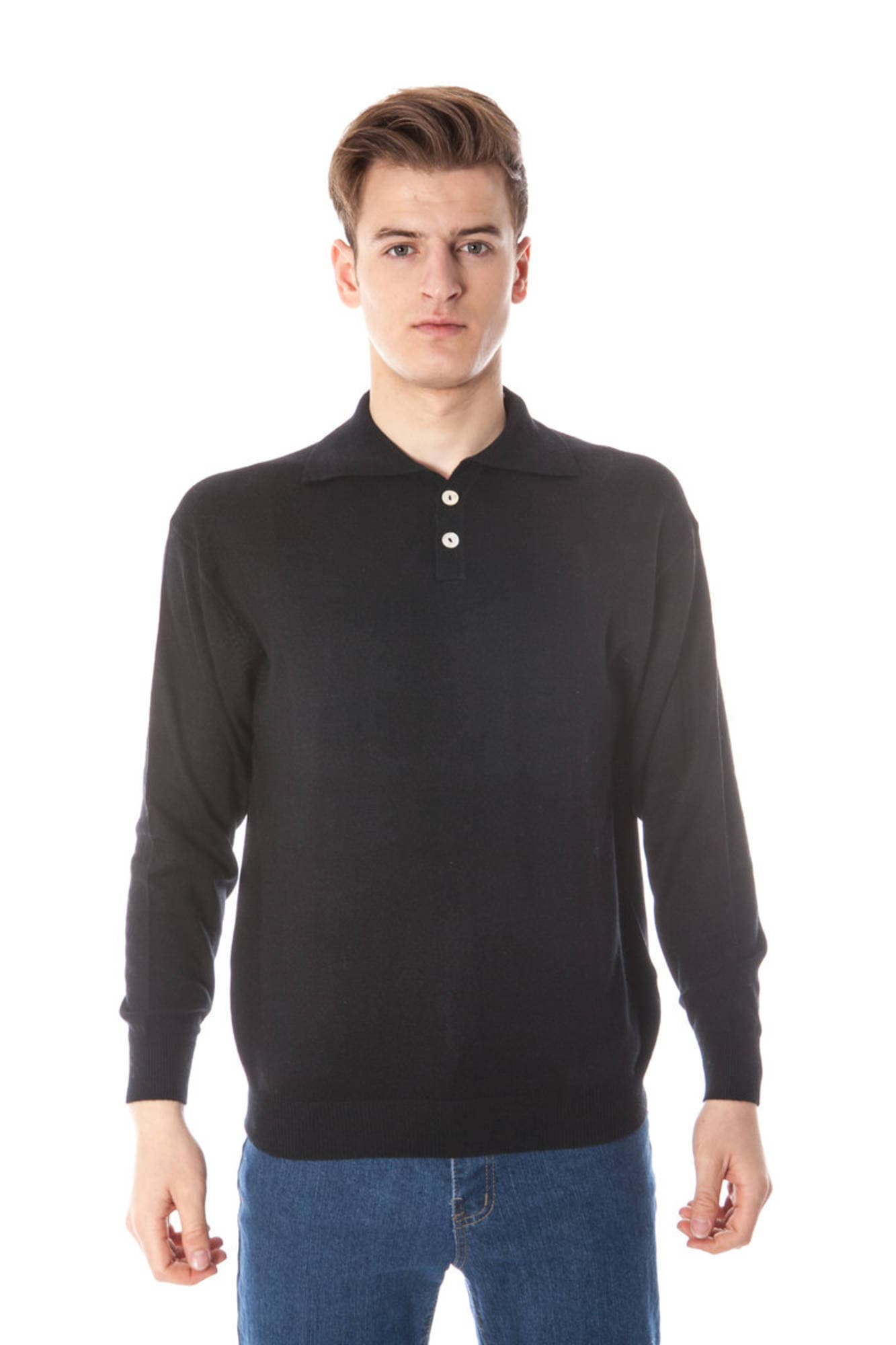 YUKO MAGLIA UOMO NERO - Immagine principale