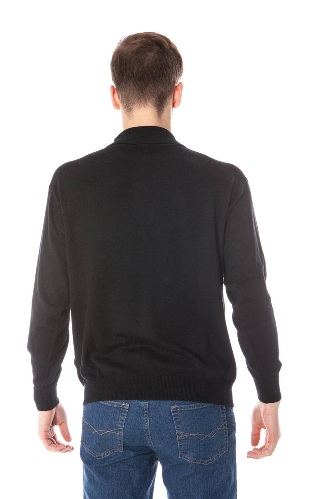 YUKO MAGLIA UOMO NERO - Miniatura 2
