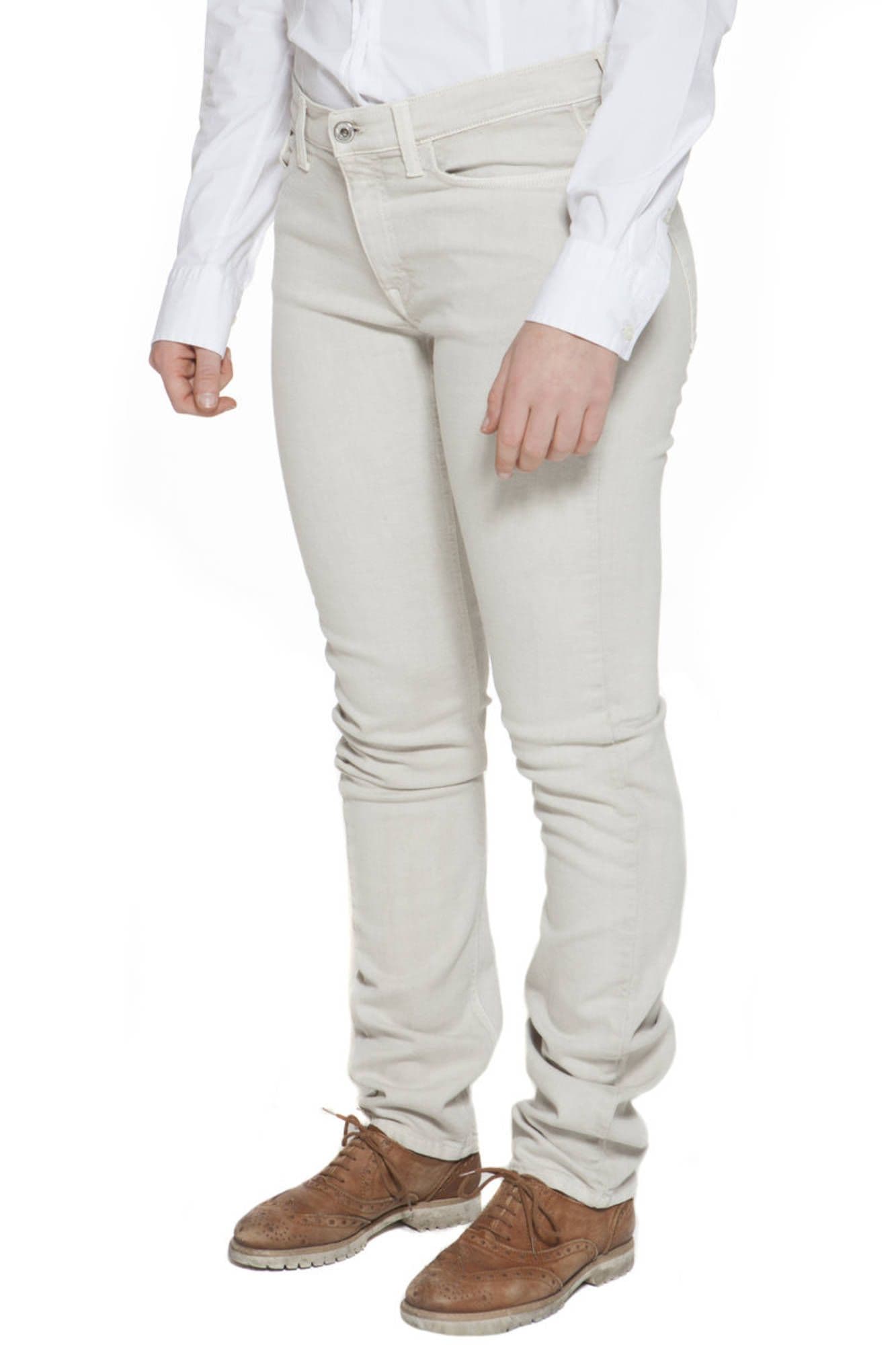 GANT PANTALONE DONNA BEIGE - Miniatura 3