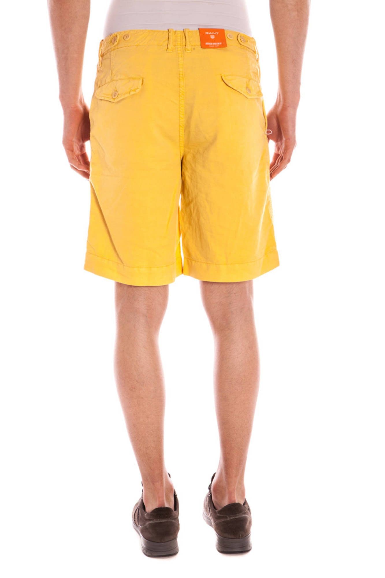 GANT PANTALONE BERMUDA UOMO GIALLO - Miniatura 3