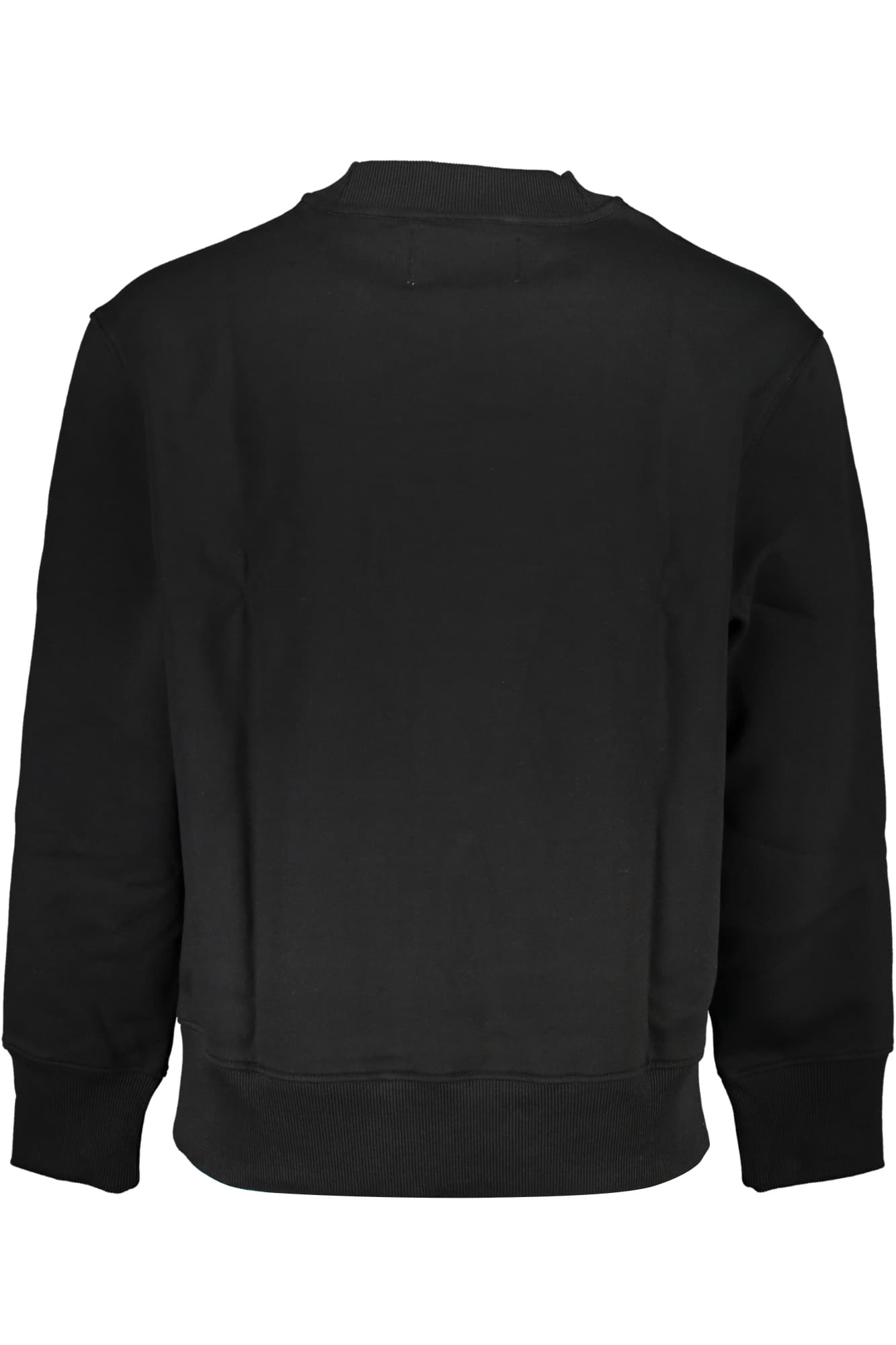 CALVIN KLEIN FELPA SENZA ZIP UOMO NERO - Miniatura 2
