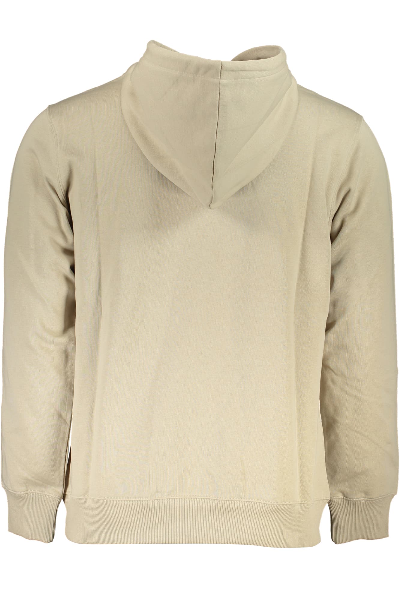 CALVIN KLEIN FELPA SENZA ZIP UOMO BEIGE - Miniatura 2