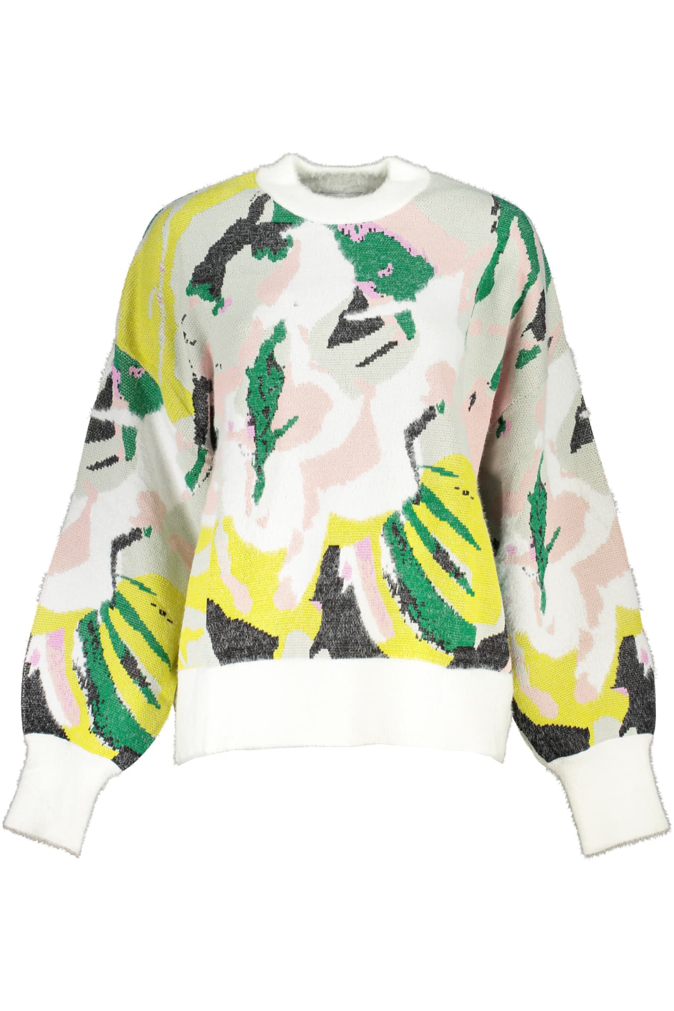 DESIGUAL MAGLIA DONNA BIANCO - Immagine 1