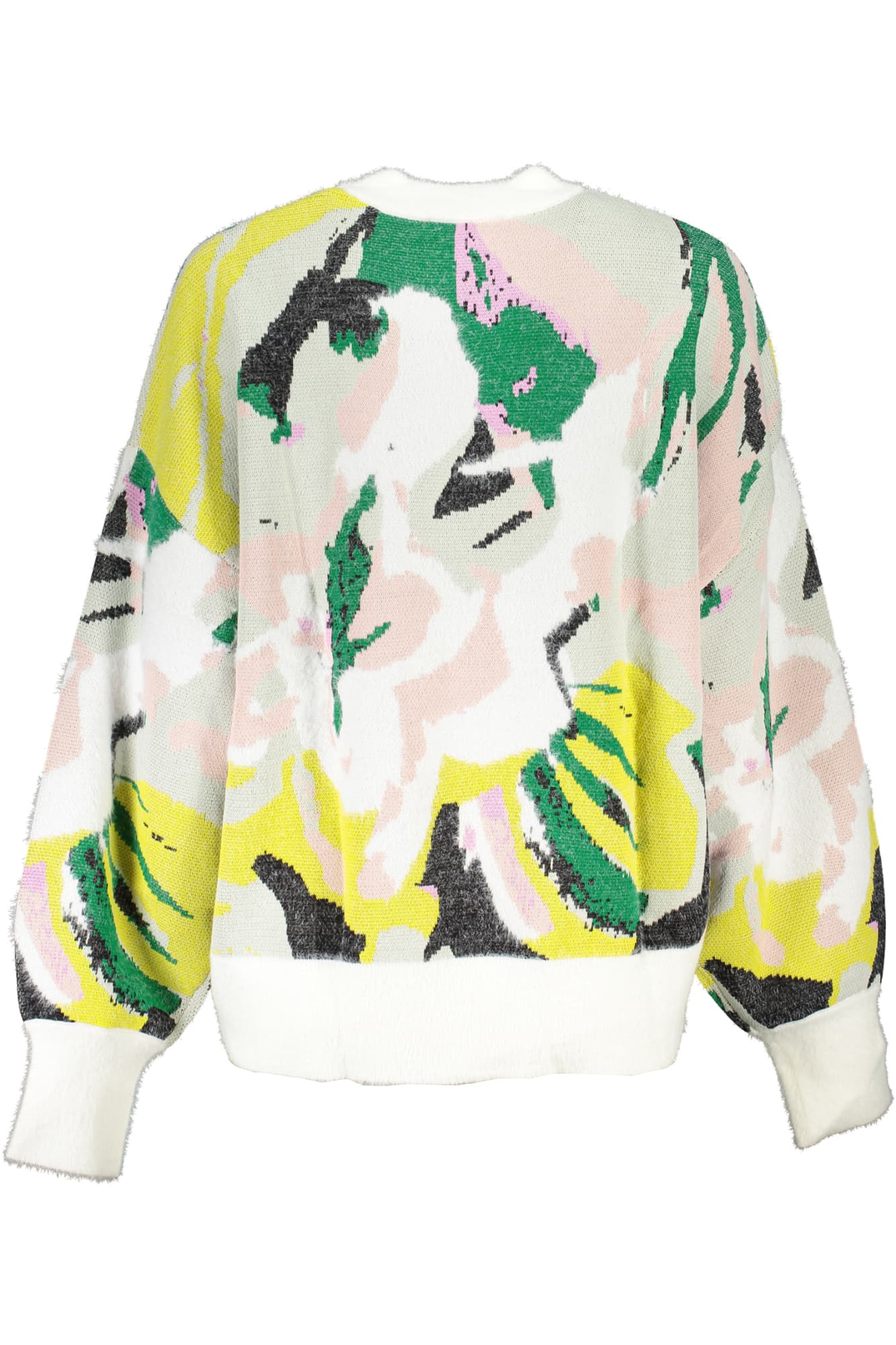 DESIGUAL MAGLIA DONNA BIANCO - Miniatura 2