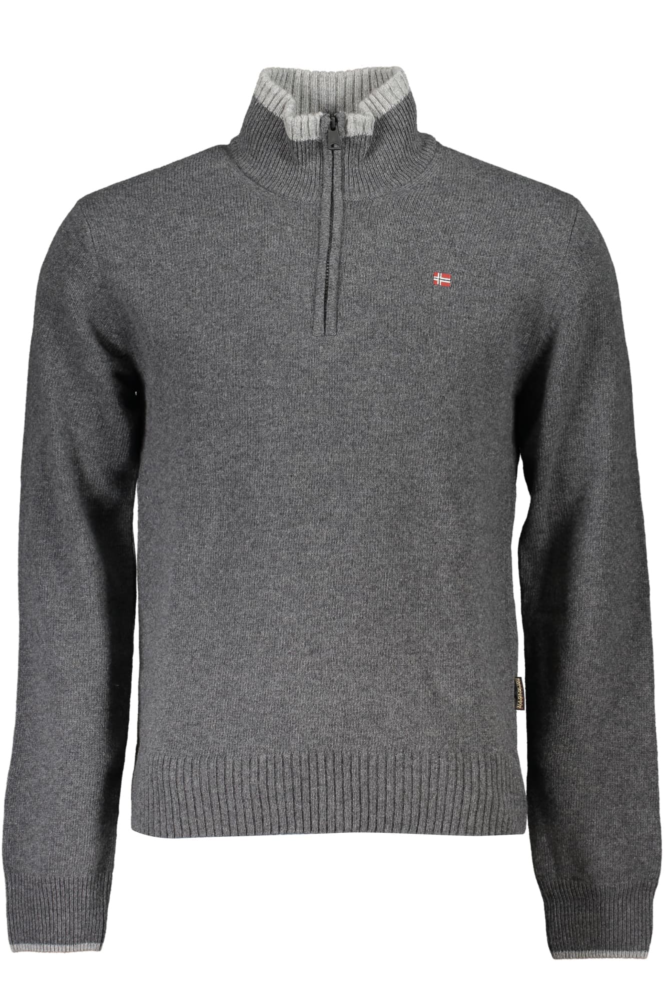 NAPAPIJRI MAGLIONE UOMO GRIGIO - Immagine 1