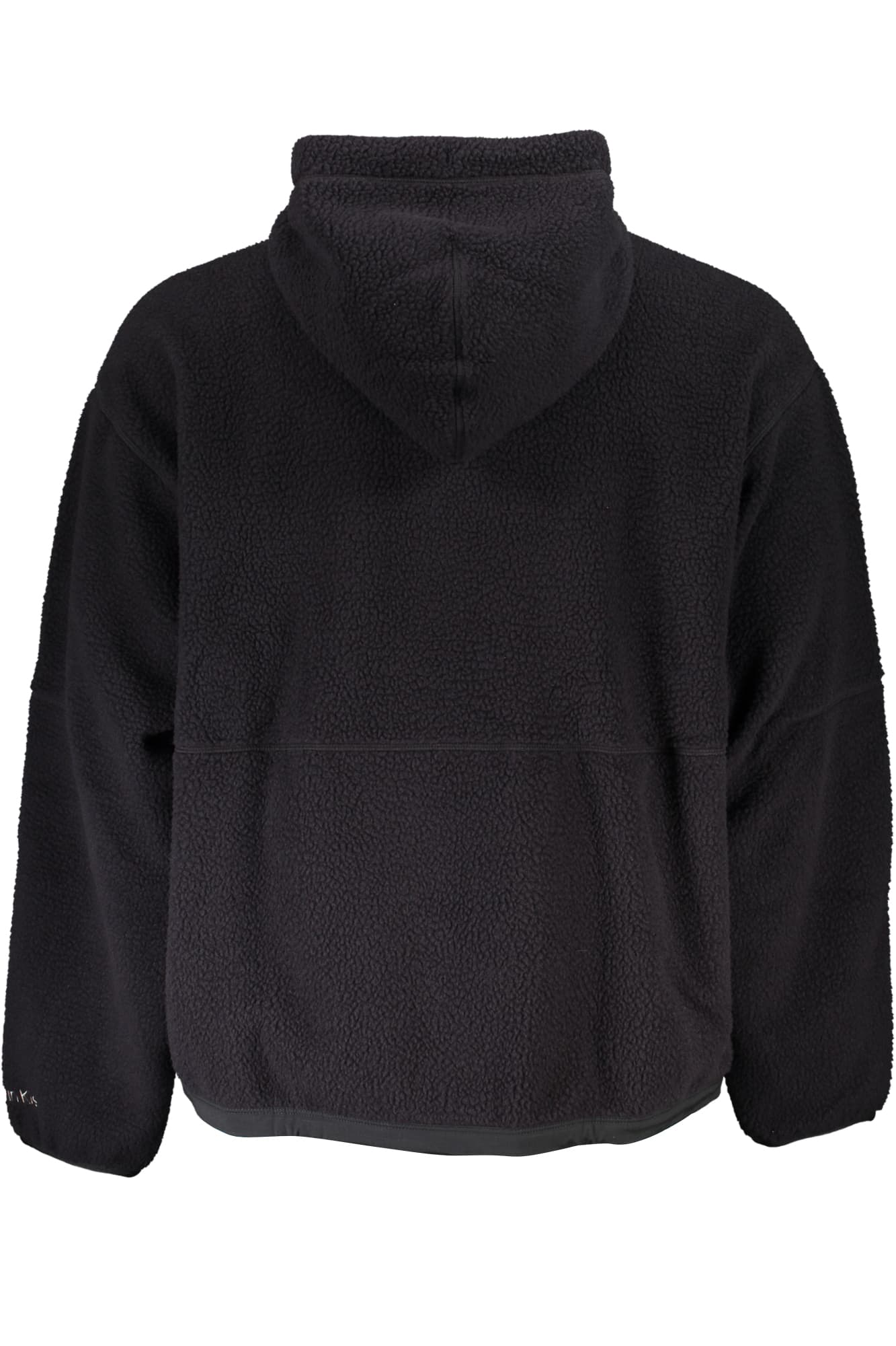 CALVIN KLEIN FELPA SENZA ZIP UOMO NERO - Miniatura 2