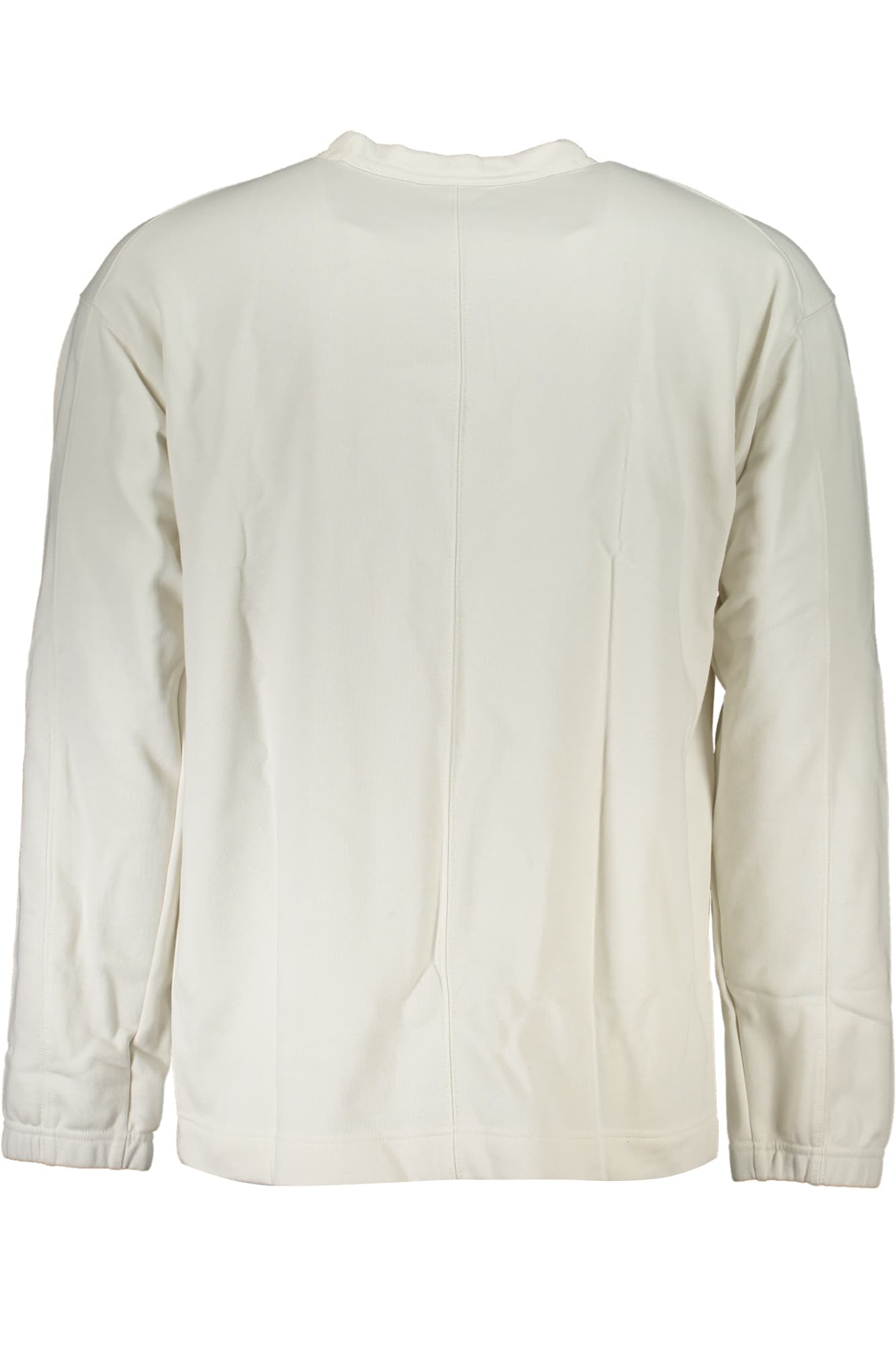 CALVIN KLEIN FELPA SENZA ZIP UOMO BIANCO - Miniatura 2