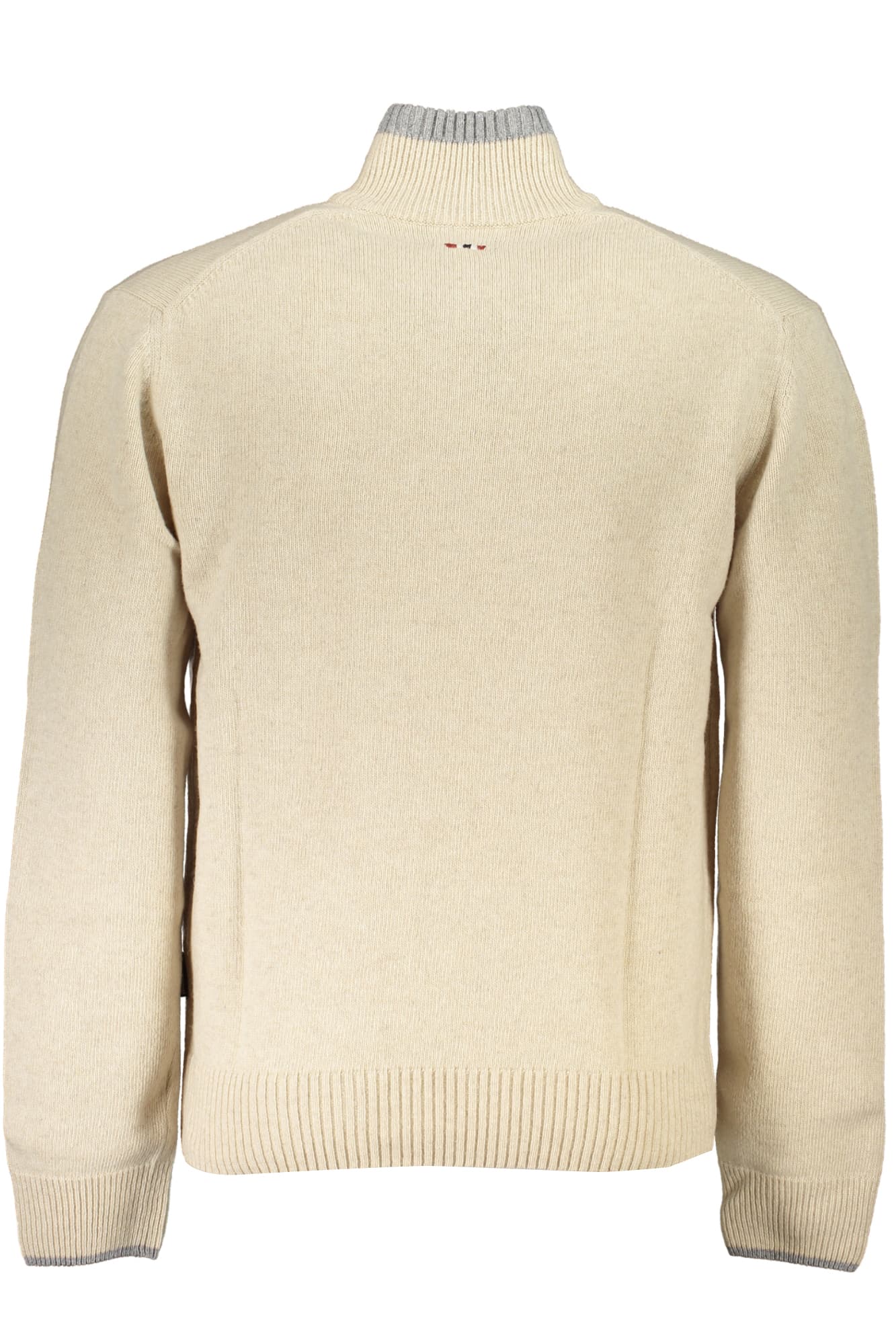 NAPAPIJRI MAGLIONE UOMO BEIGE - Miniatura 2