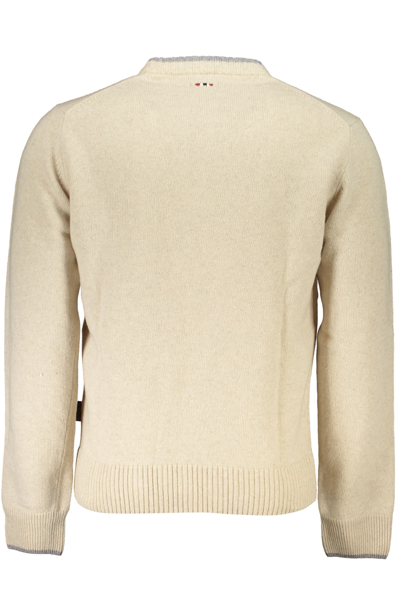 NAPAPIJRI MAGLIONE UOMO BEIGE - Miniatura 2