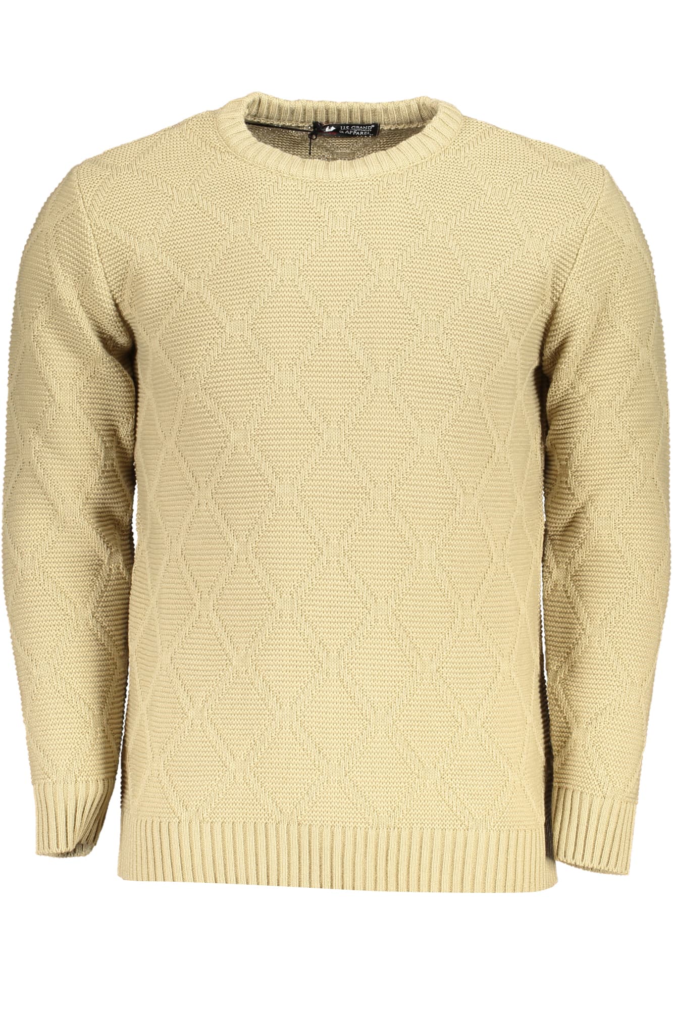 U.S. GRAND MAGLIONE UOMO BEIGE - Immagine principale
