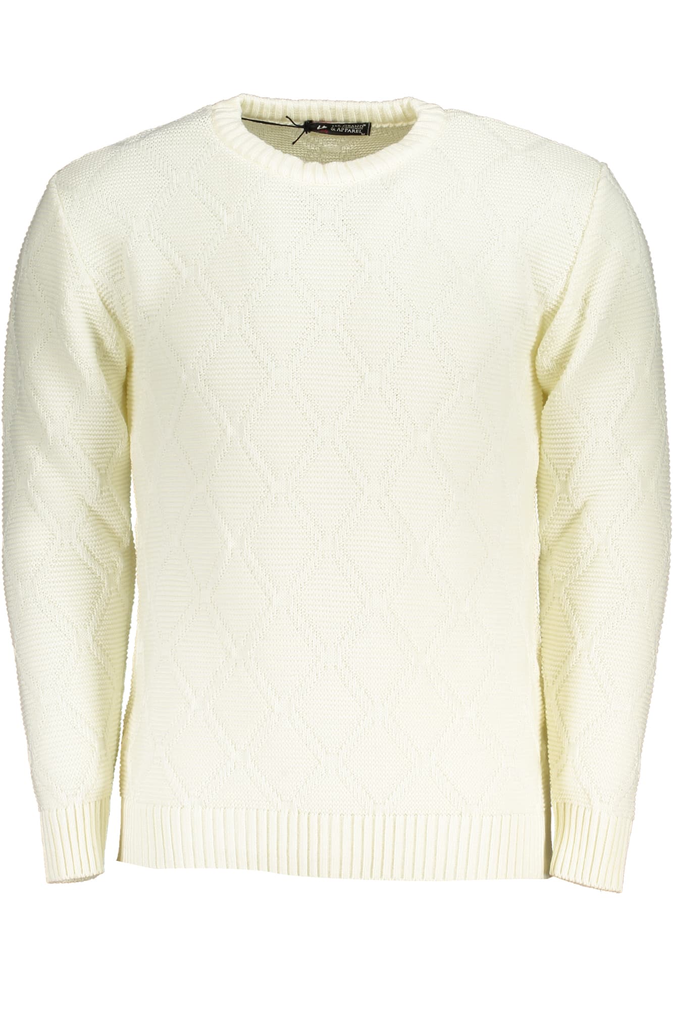 U.S. GRAND MAGLIONE UOMO BIANCO - Immagine 1