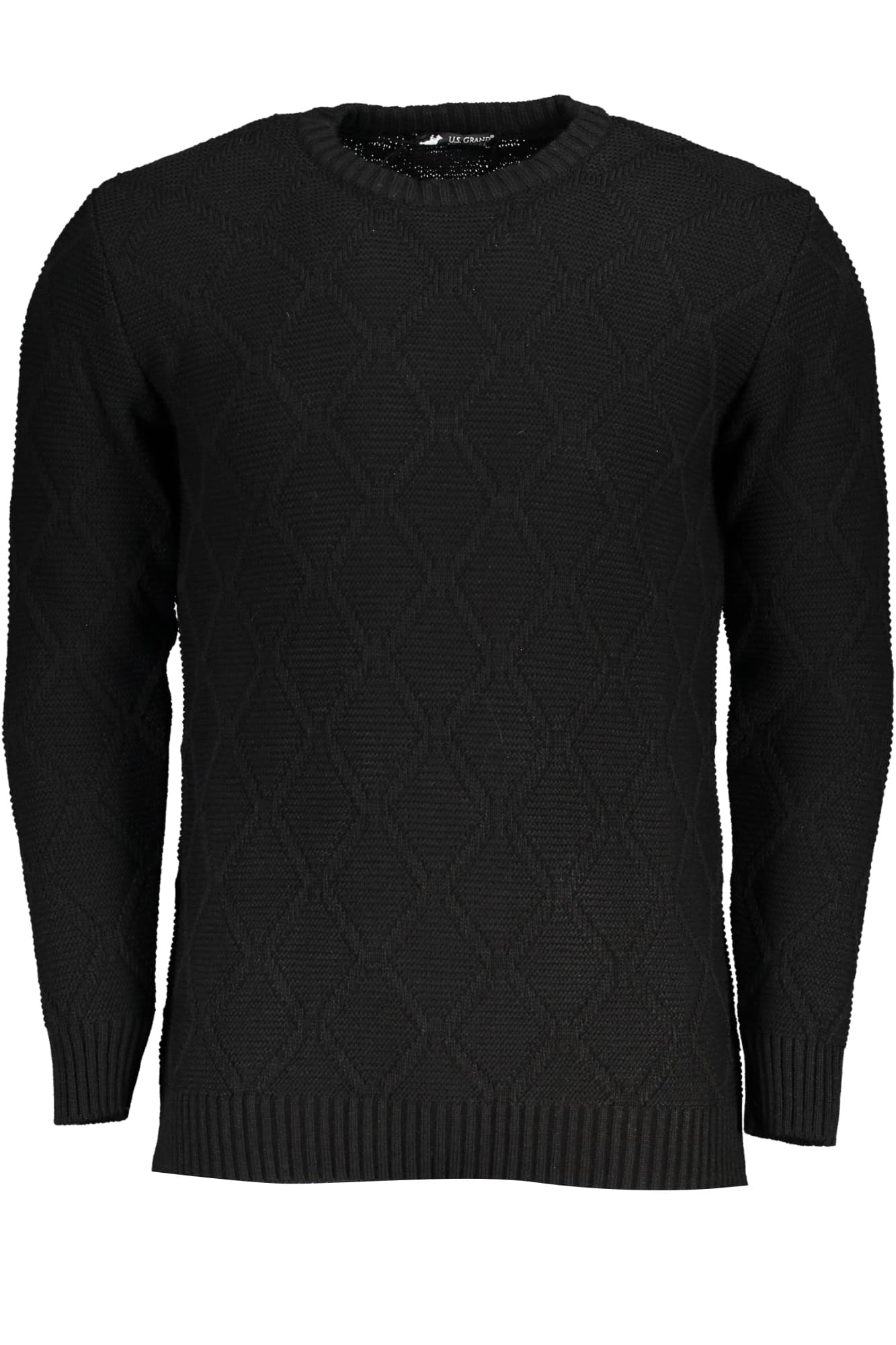 U.S. GRAND MAGLIONE UOMO NERO - Immagine 1