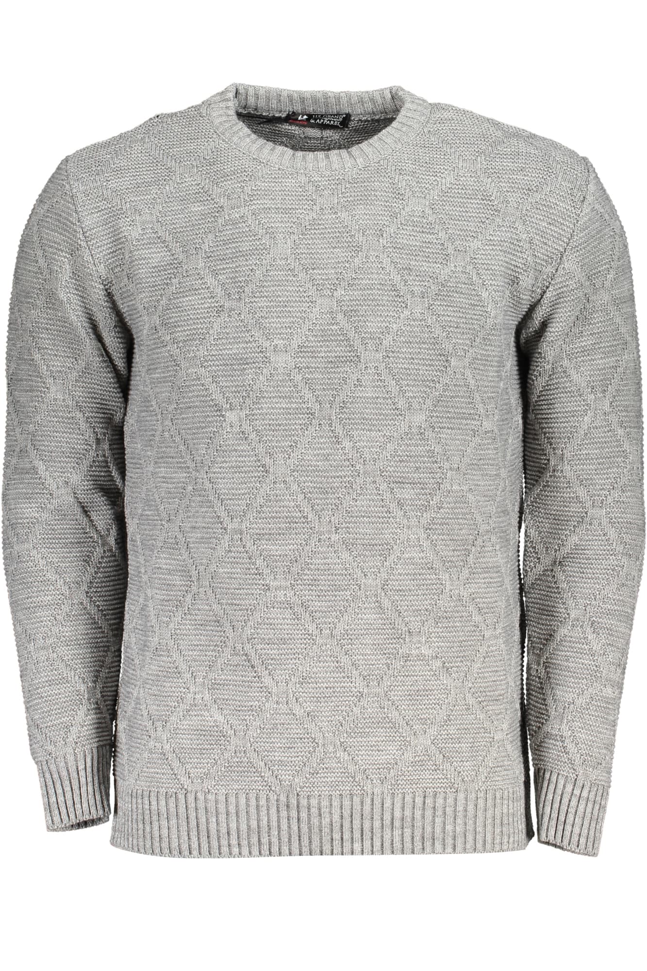 U.S. GRAND MAGLIONE UOMO GRIGIO - Immagine 1
