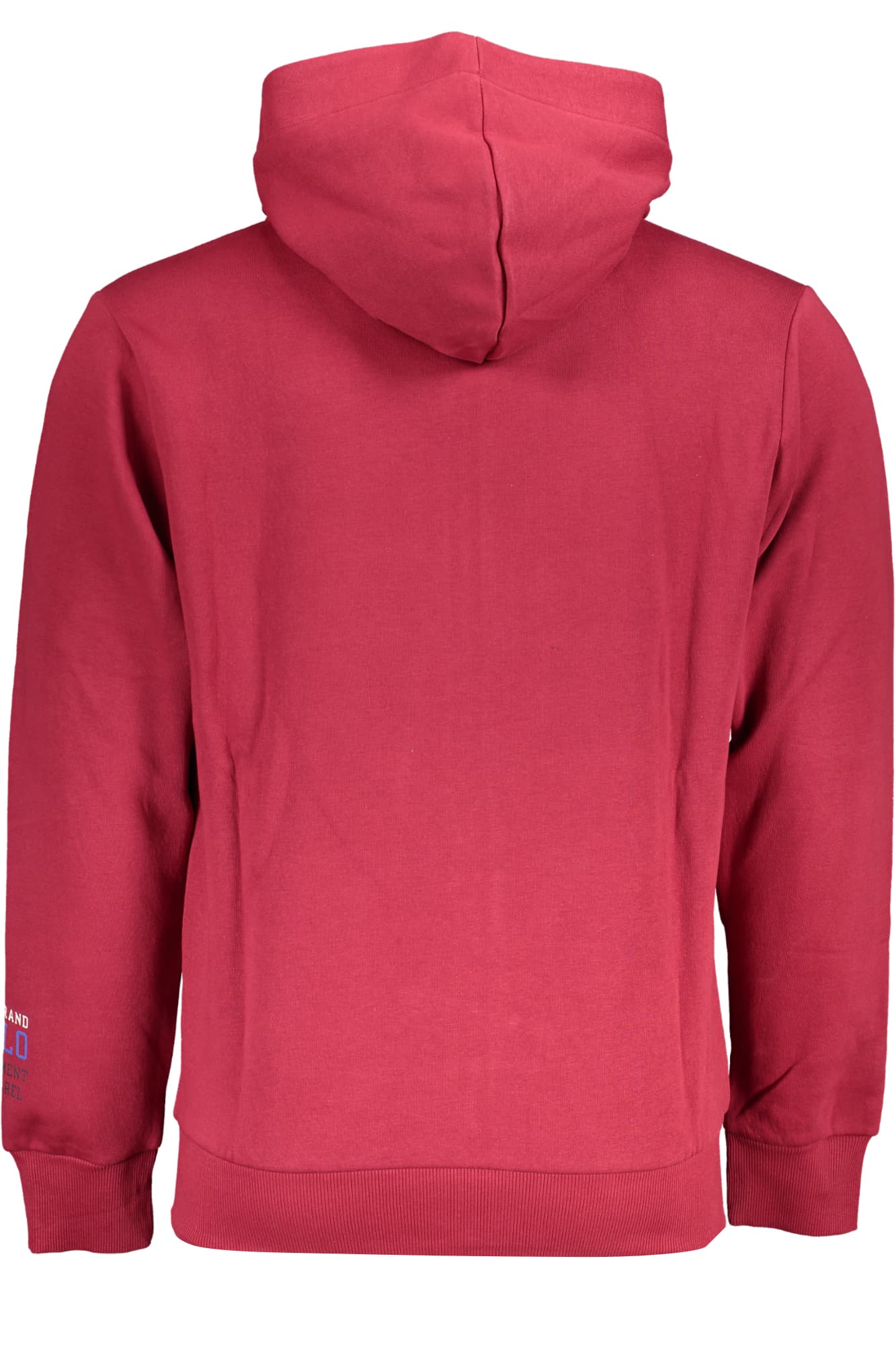 U.S. GRAND FELPA CON ZIP UOMO ROSSO - Miniatura 2