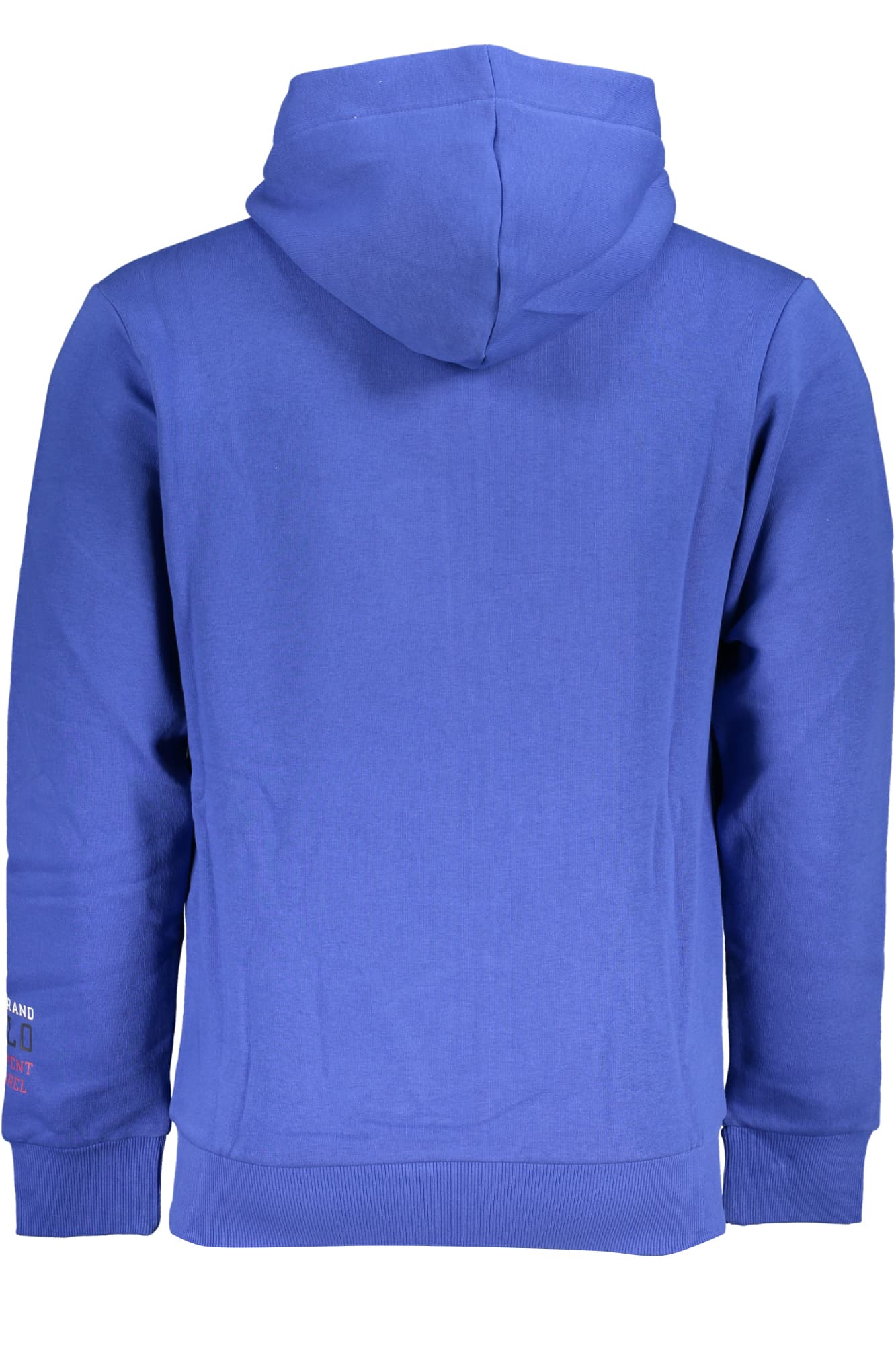 U.S. GRAND FELPA CON ZIP UOMO BLU - Miniatura 2