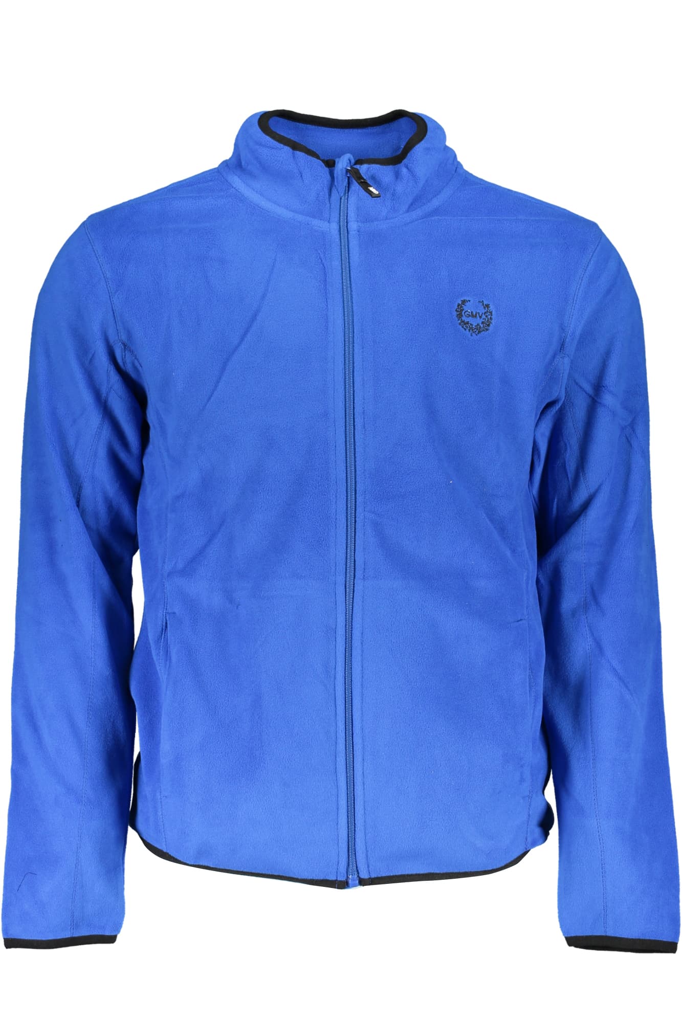 GIAN MARCO VENTURI FELPA CON ZIP UOMO BLU - Immagine principale