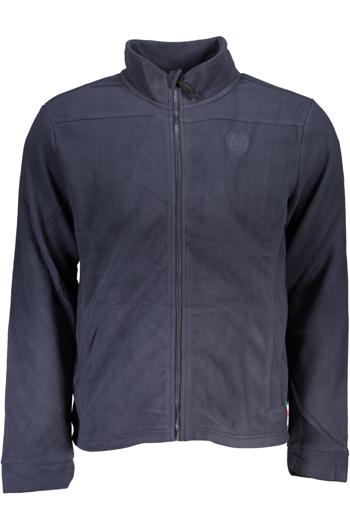 GIAN MARCO VENTURI FELPA CON ZIP UOMO BLU - Immagine 1