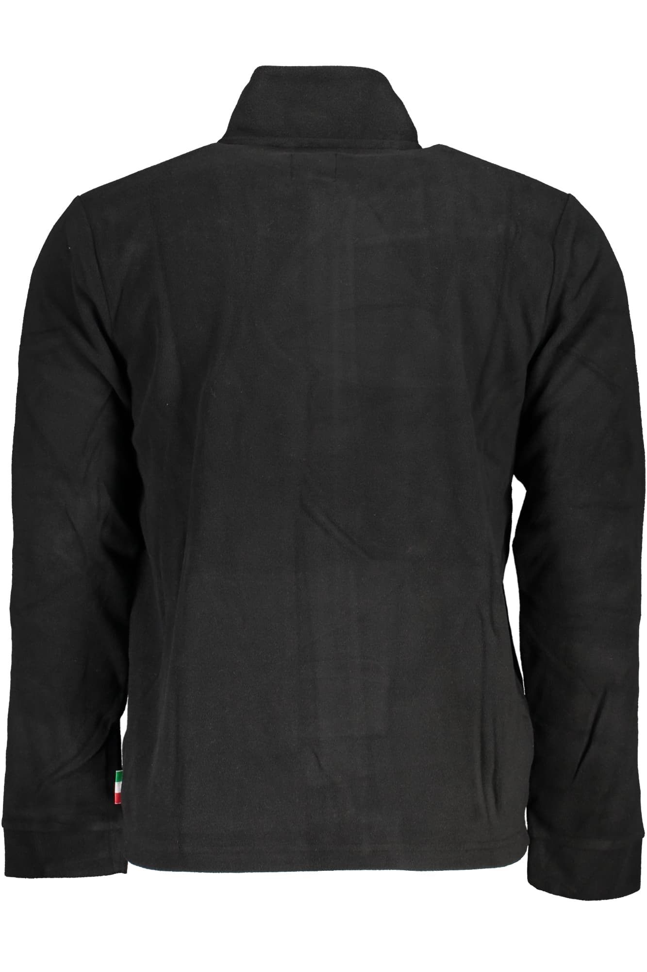 GIAN MARCO VENTURI FELPA CON ZIP UOMO NERO - Miniatura 2