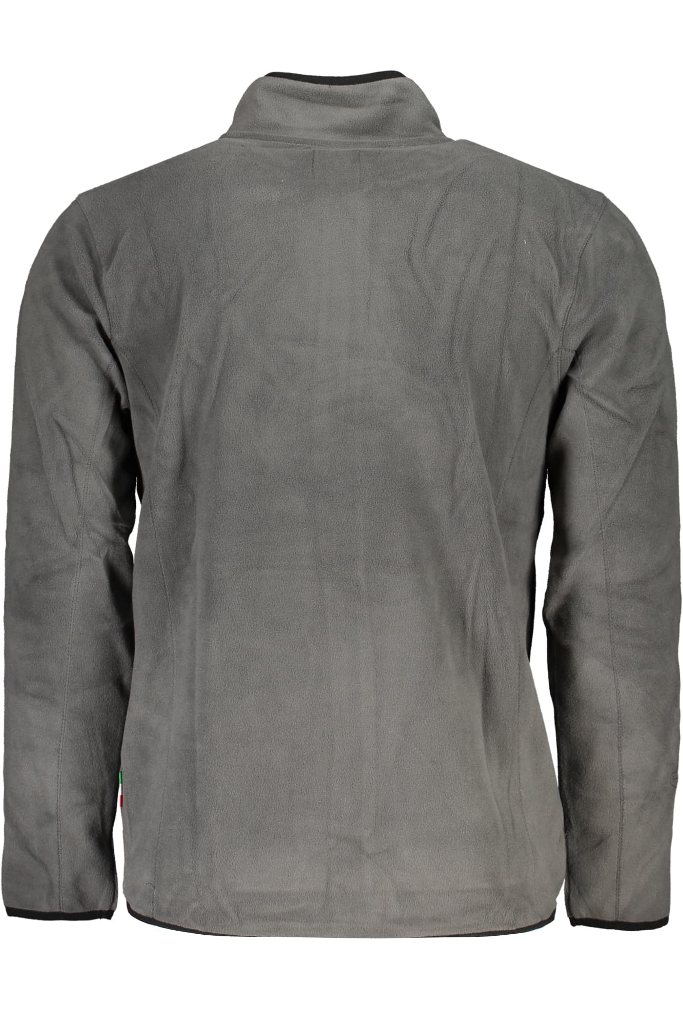 GIAN MARCO VENTURI FELPA CON ZIP UOMO GRIGIO - Miniatura 2