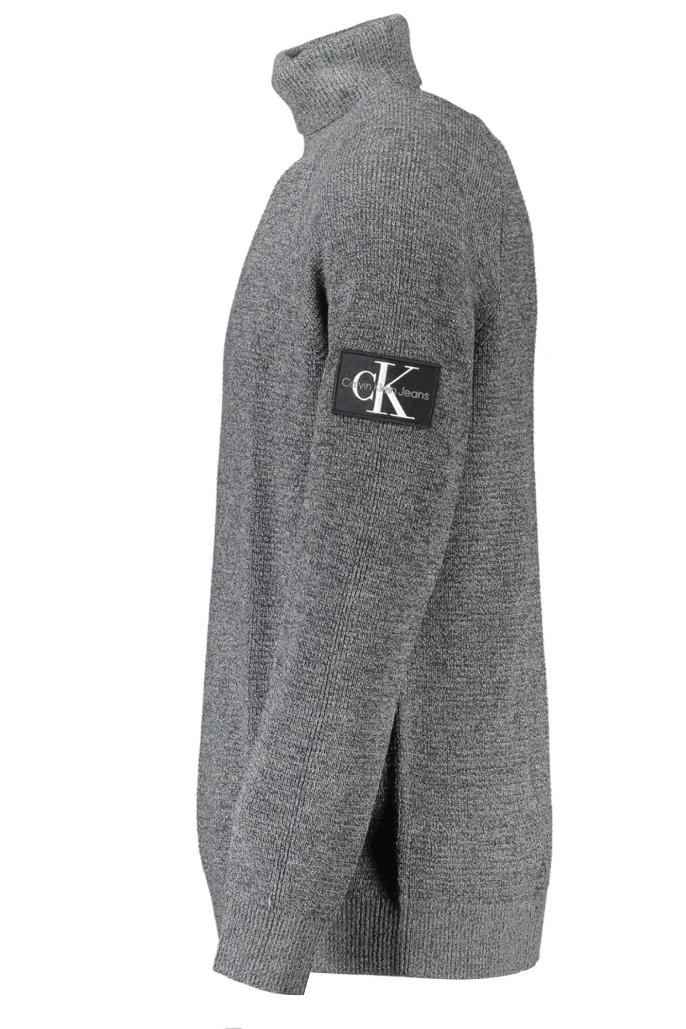CALVIN KLEIN MAGLIONE UOMO GRIGIO - Miniatura 2