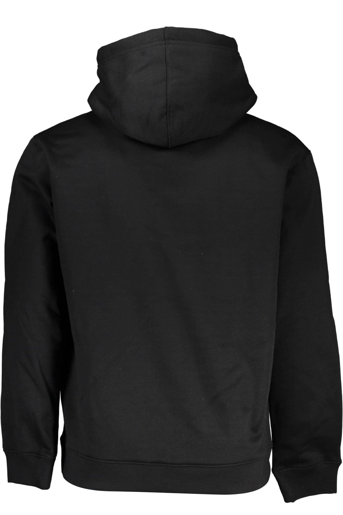 CALVIN KLEIN FELPA SENZA ZIP UOMO NERO - Miniatura 3
