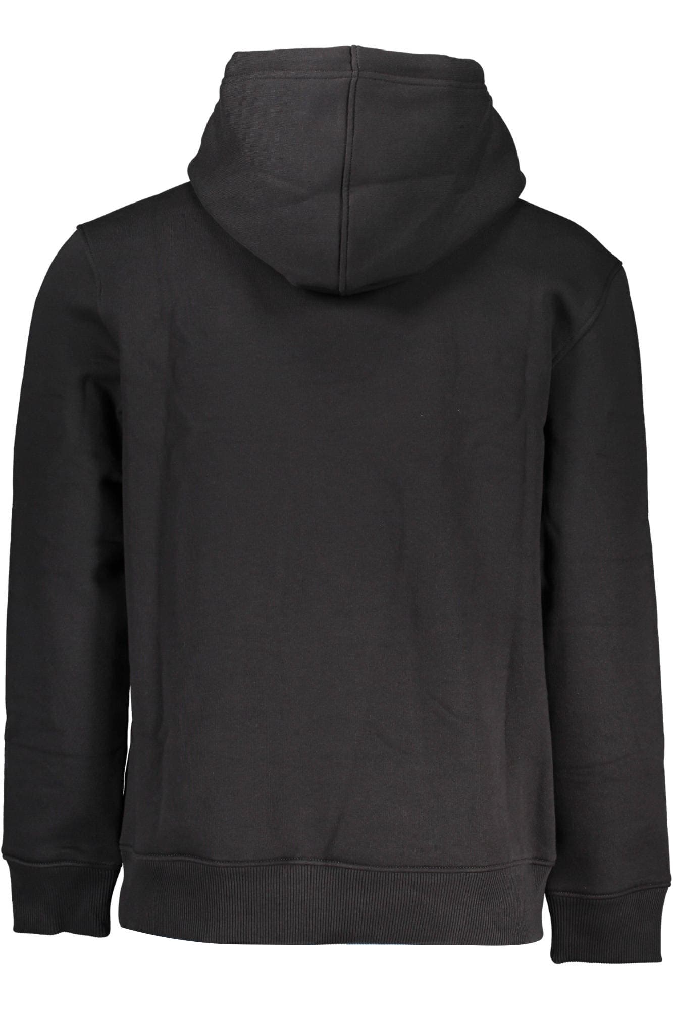 CALVIN KLEIN FELPA SENZA ZIP UOMO NERO - Miniatura 3