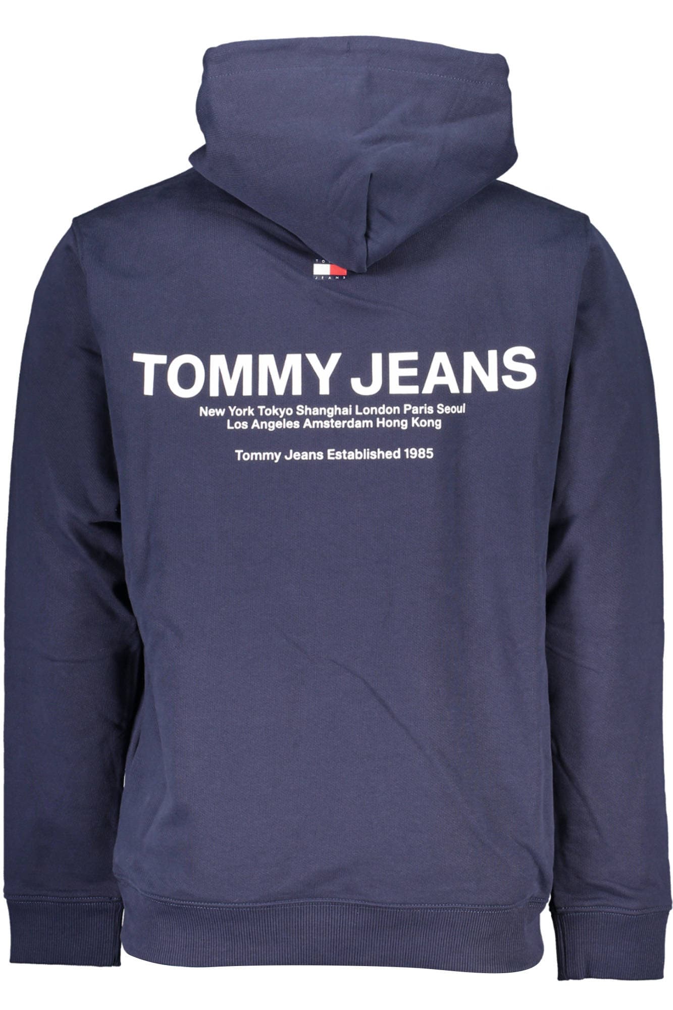 TOMMY HILFIGER FELPA SENZA ZIP UOMO BLU - Miniatura 2