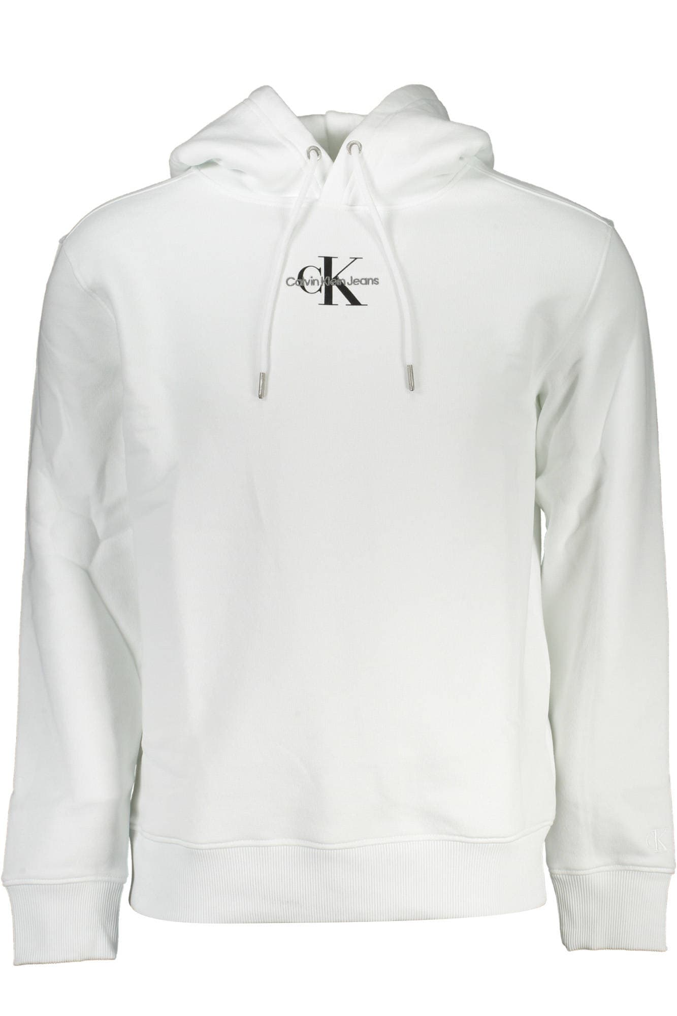 CALVIN KLEIN FELPA SENZA ZIP UOMO BIANCO - Immagine principale