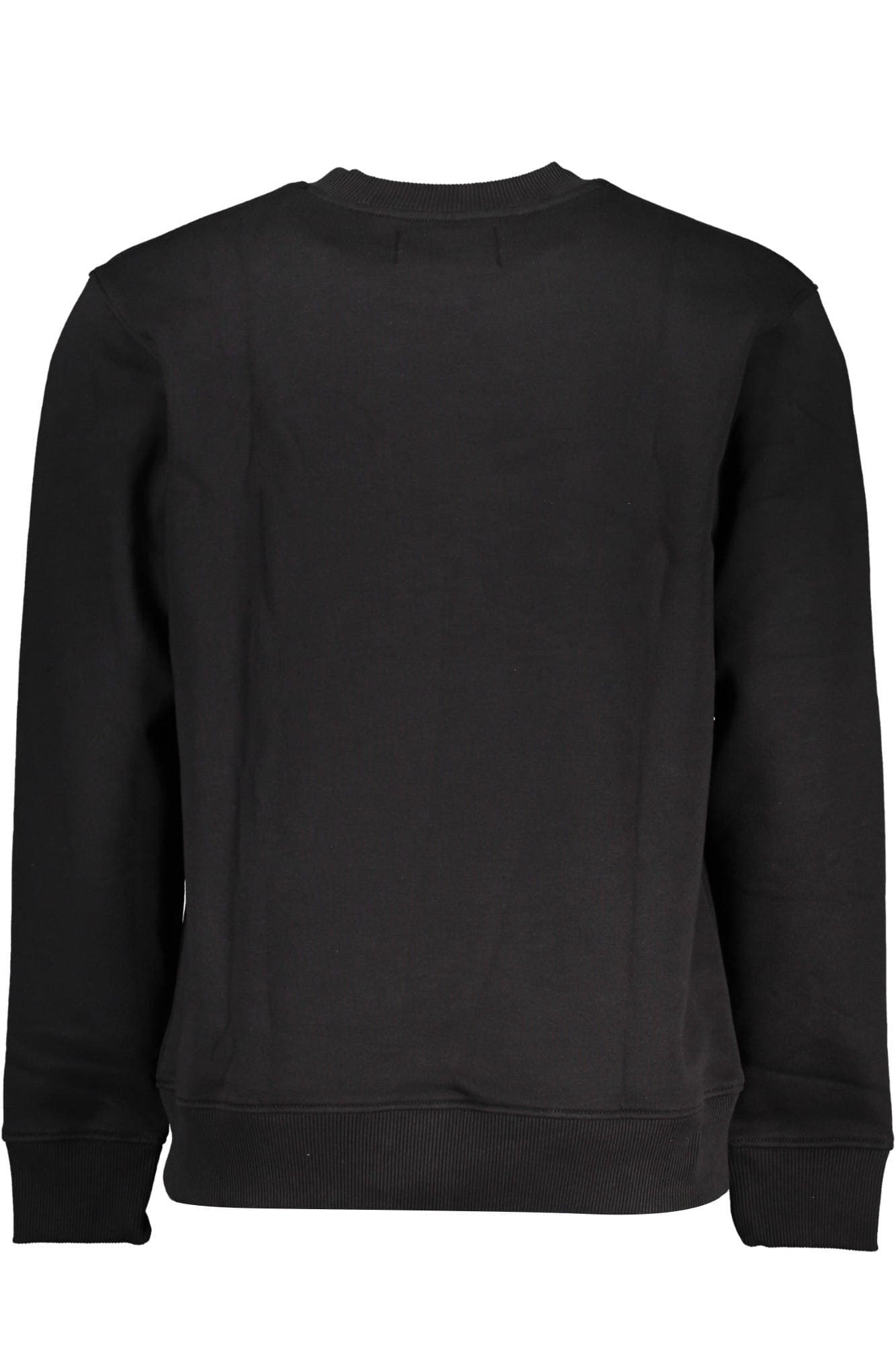 CALVIN KLEIN FELPA SENZA ZIP UOMO NERO - Miniatura 2